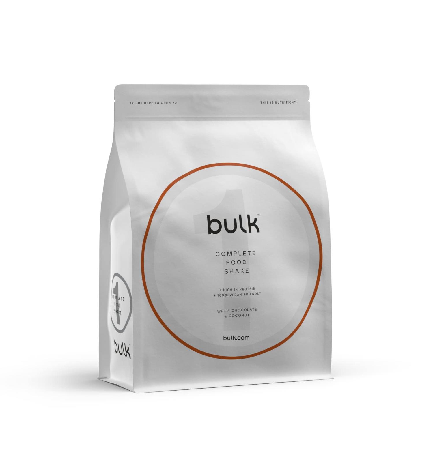 Bulk 1 Complete Food Shake Complete Meal 7 Meals Vegan White Chocolate Coconut 3 kg White Chocolate Coconut 3 kg