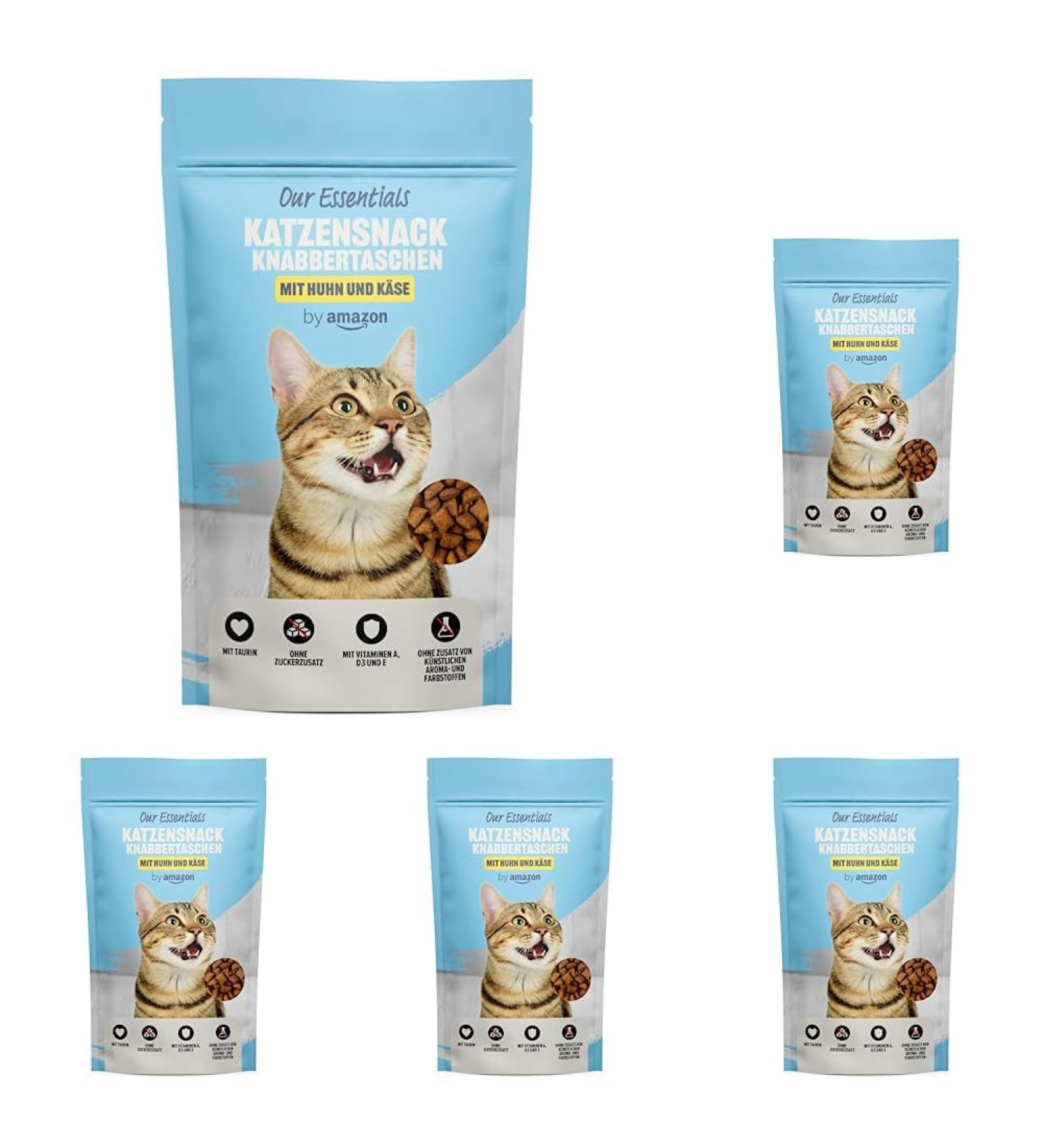 Buy Amazon Cat Snacks - Chicken & Cheese 70g (Pack of 5) | International Shipping Available - Buy Online on GoSupps.com