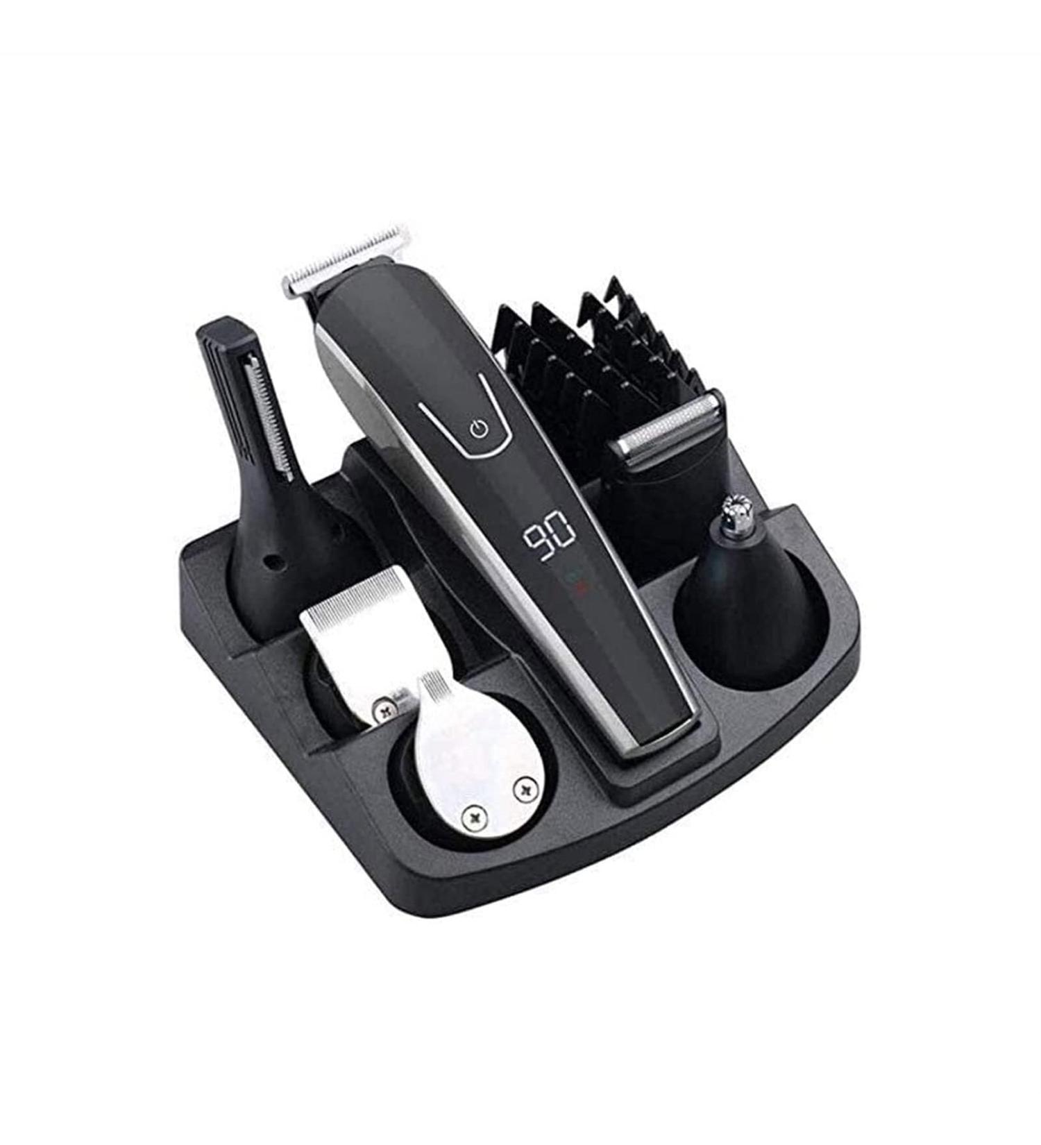 Buy Waterproof 6 in 1 Hair Clipper & Beard Trimmer Kit for Men - Cordless USB Rechargeable Grooming Essentials - Buy Online on GoSupps.com