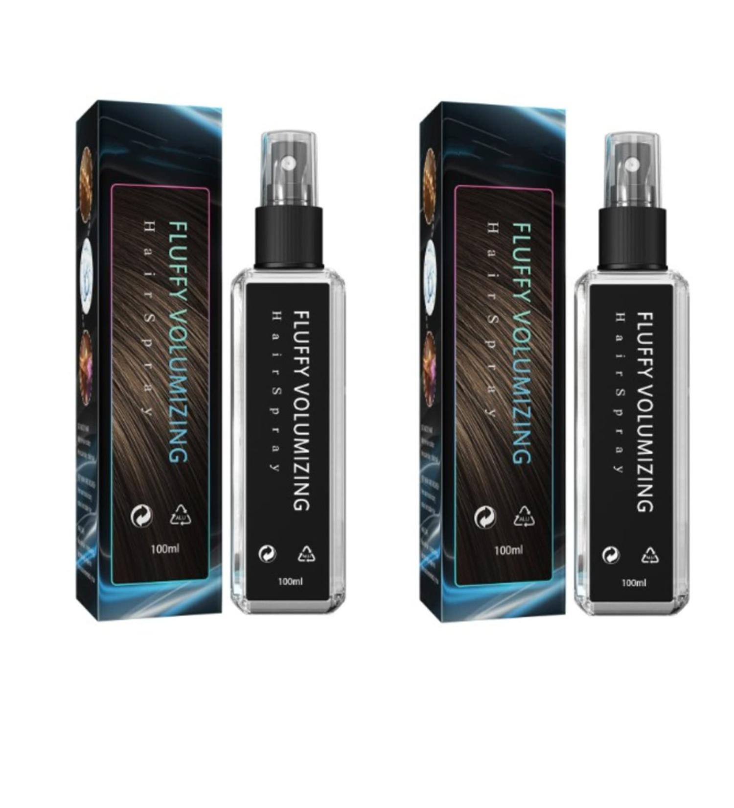 Analoguey Natural Plant Protein Hair Thickening Spray Glee Ice Hair Thickener Spray Glee-ice Hair Thickening Spray Fluffy Volumizing Hair Spray with Non Greasy & Non Sticky 100ml 2pcs - Buy Online on GoSupps.com