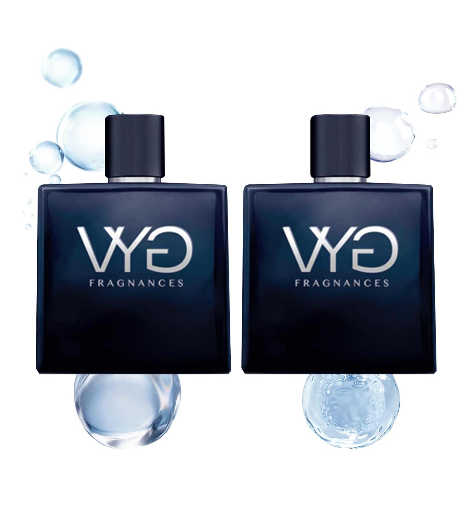VYG Chrome Eau de Toilette Pheromone Perfume for Men Fragrance Fresh Aquatic Mens Cologne Classic Summer Beach Scent Luxury Perfumes for Men 50ml (1) - Buy Online on GoSupps.com