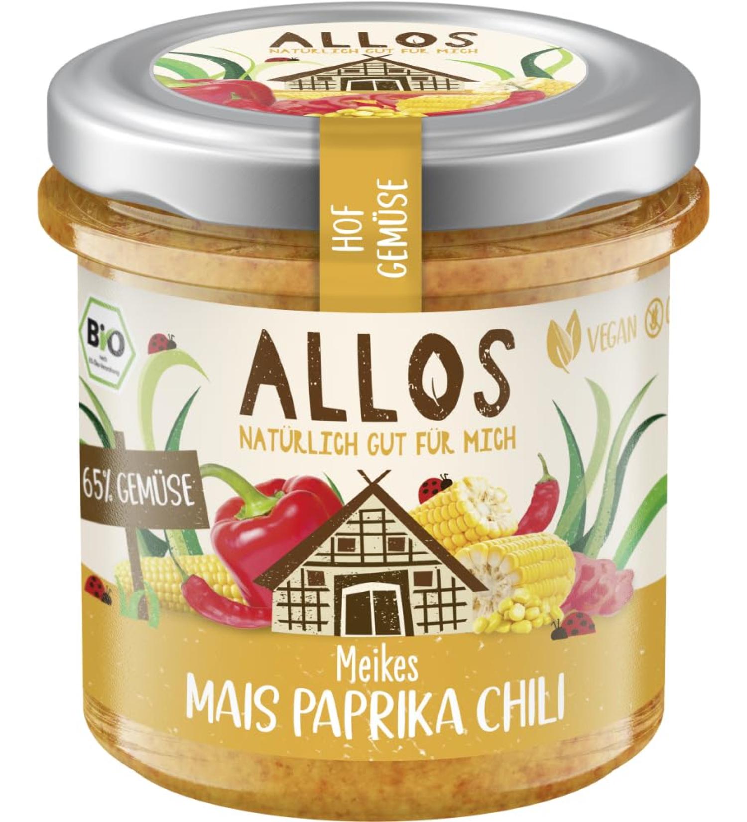 Allos Meikes Organic Farm Vegetables (2 x 135g)