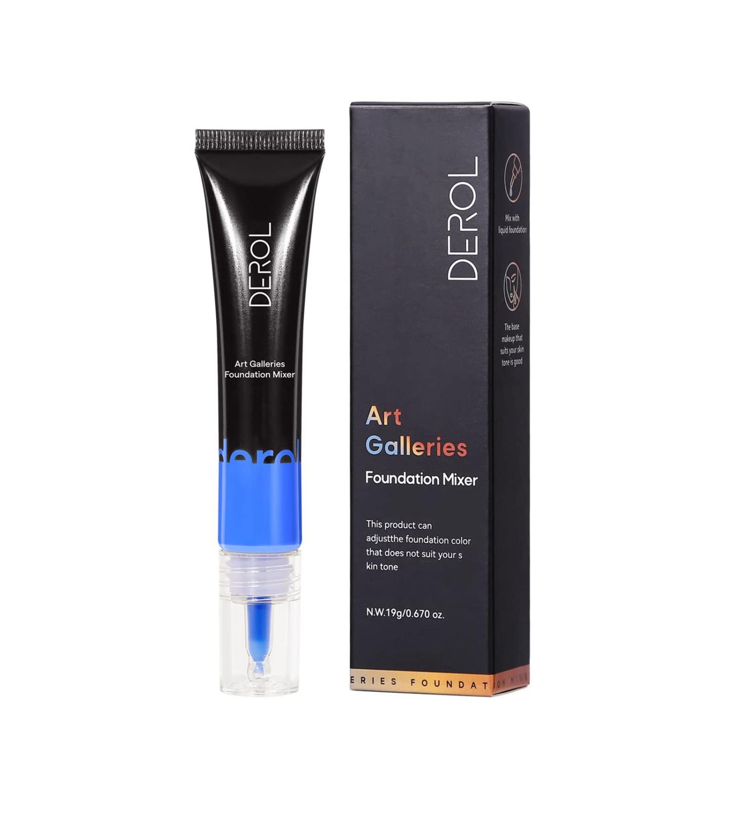 Blue Foundation Blending Pigment Foundation Color Corrector Blends Easily with Foundation Warm to Cold Delicate and Smooth - Buy Online on GoSupps.com