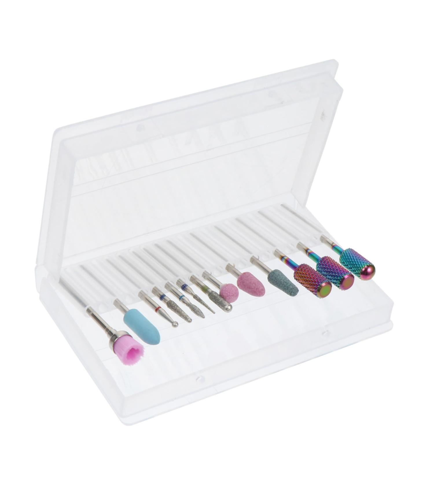 Ipetboom 1 Nail Drill Set Nail Bit Gel for Nails Diamond Drill Bits Pedicure Drill Bits Manicure Tools Nail File Bit Nail Polish Gel Ceramic Nail File Ceramics Suite Corundum - Buy Online on GoSupps.com