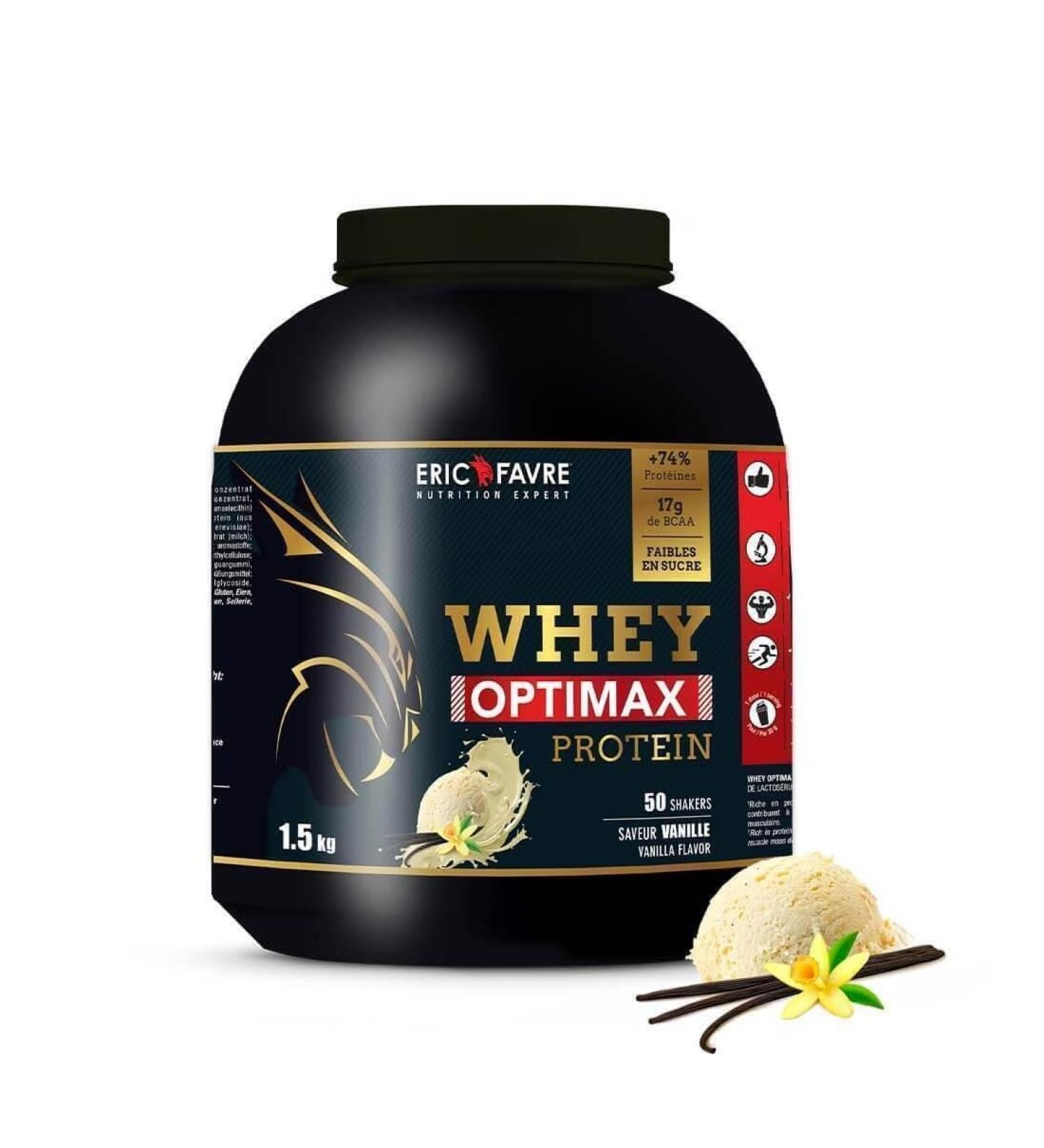  ERIC FAVRE Eric Favre Whey Optimax Vanille 1 5 kg - Buy Online on GoSupps.com