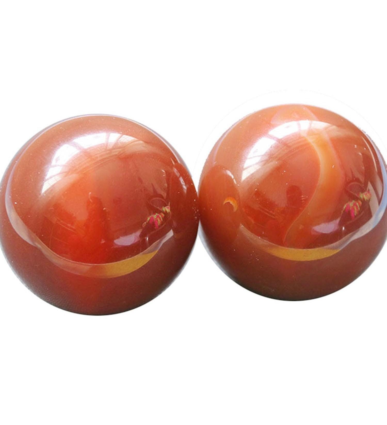 Unbit Baoding Balls - Magnetic Stress Relief & Hand Massage - Chinese Meditation Balls (2 Pieces) - Wooden Quiet Stress Balls for Joint Care - Buy Online on GoSupps.com