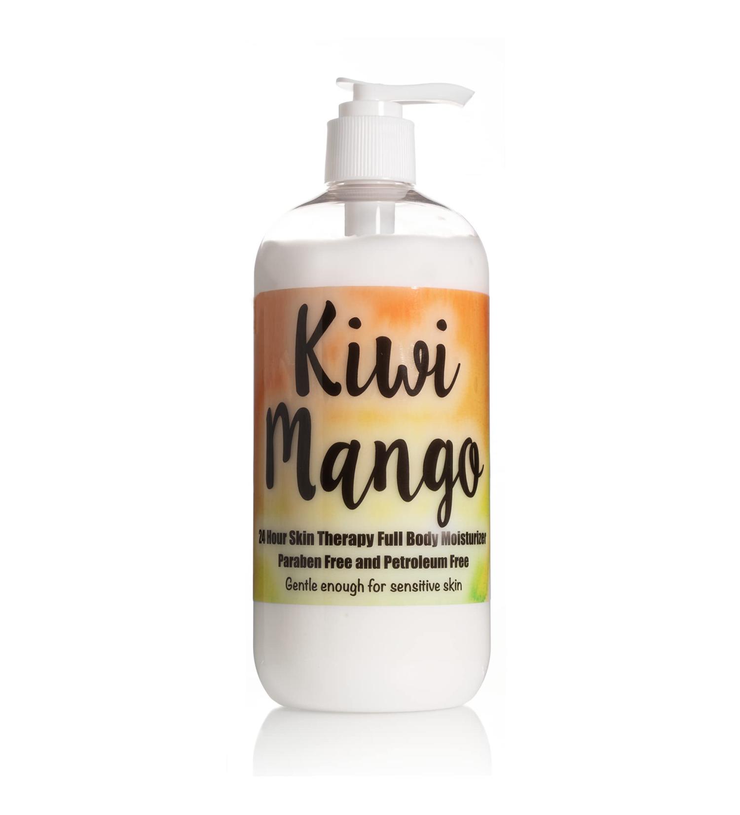 The Lotion Company 24 Hour Skin Therapy Lotion 16oz - Kiwi Mango | Made in USA, Paraben-Free, Aloe Vera | Full Body Moisturizer - Buy Online on GoSupps.com