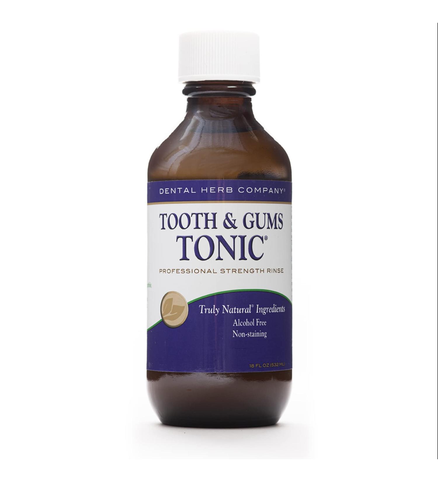 Dental Herb Company Tooth & Gums Tonic Mouthwash 18 fl oz - Pack of 1 - Buy Online on GoSupps.com
