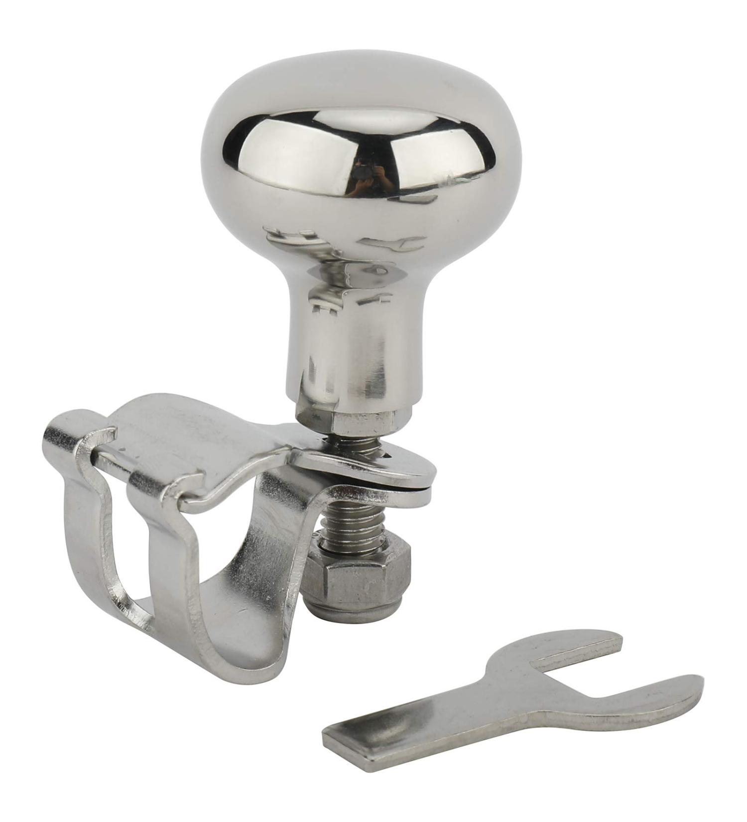 YaeMarine AISI 316 Stainless Steel Marine Boat Steering Wheel Knob - Maneuvering Knob - Buy Online on GoSupps.com