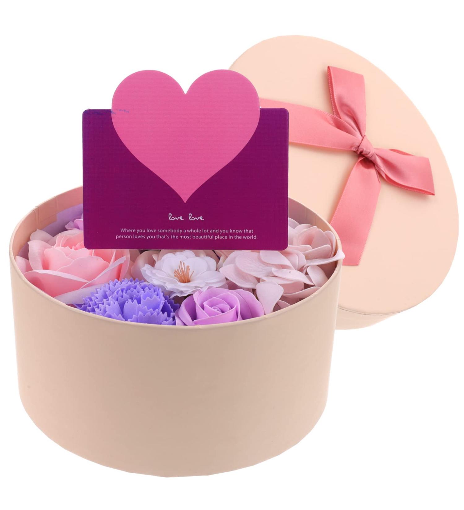 Angoily Preserved Decoration Floral Scented Soap Decorative Soap Floral Scented Bath Soap Scented Plant Soap Faux Floral Plant Indoor House Plants Purple Rose - Buy Online on GoSupps.com