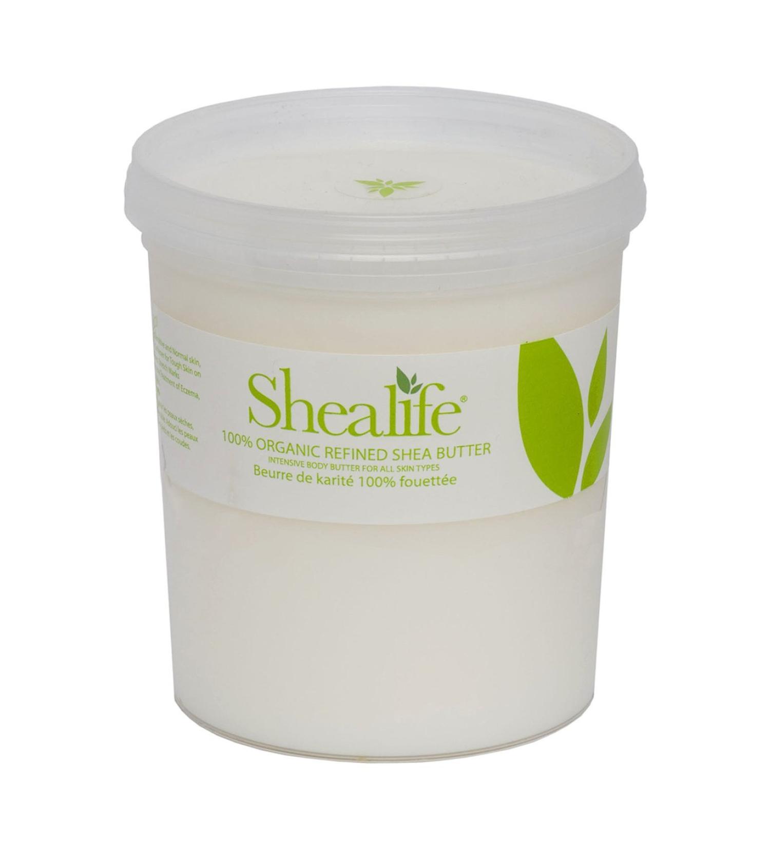 1 Kg Organic Refined Shea Butter for Conditioning Sensitive and Dry Skin Baby Skin Salve Treatment of Eczema Psoriasis and Damaged Skin Supplied Direct by Shea Life Skincare 1 Kg - Buy Online on GoSupps.com