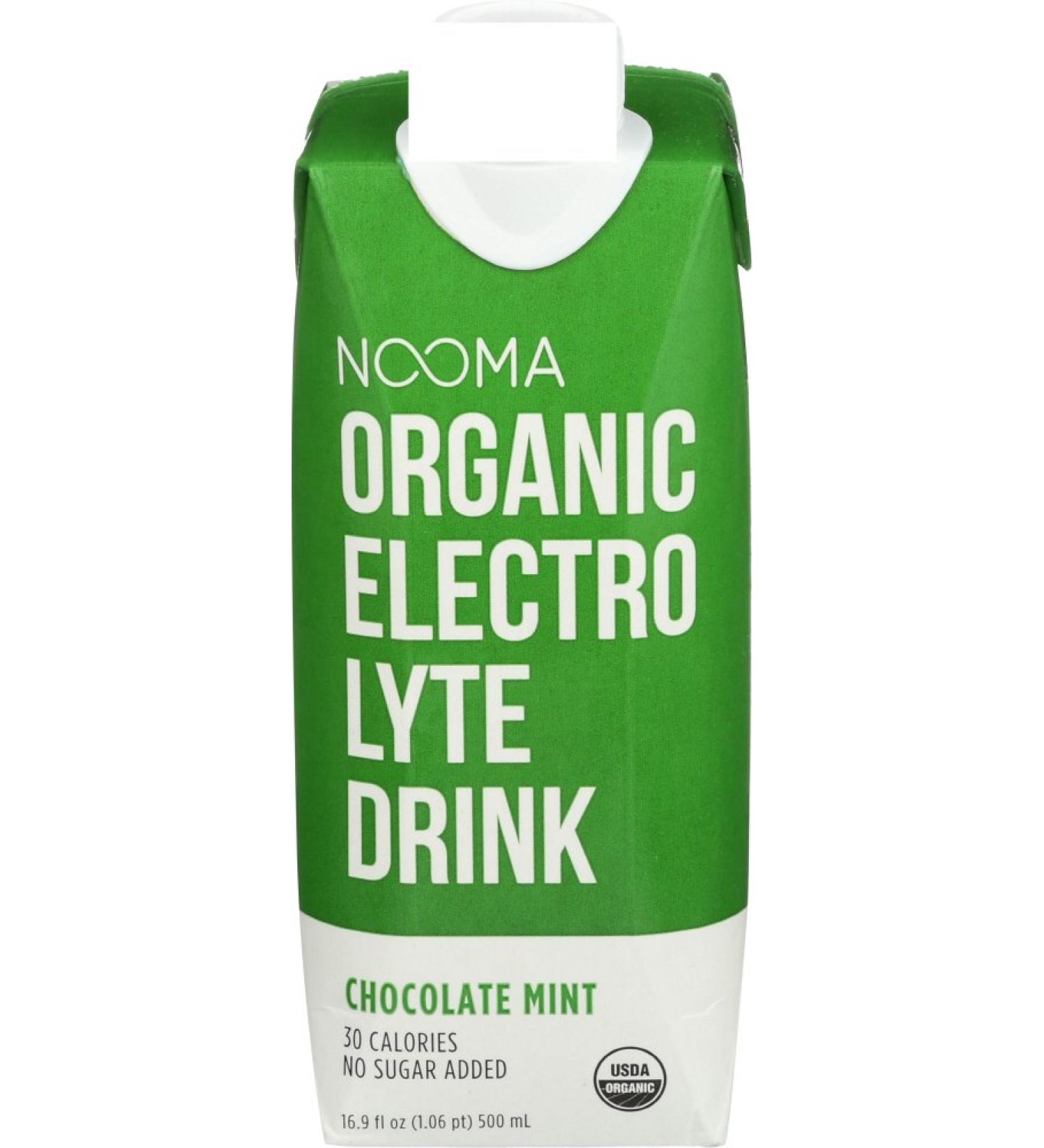 Buy NOOMA Organic Electrolyte Drink - Chocolate Mint, 16.89 fl oz | Hydrate Naturally - Buy Online on GoSupps.com