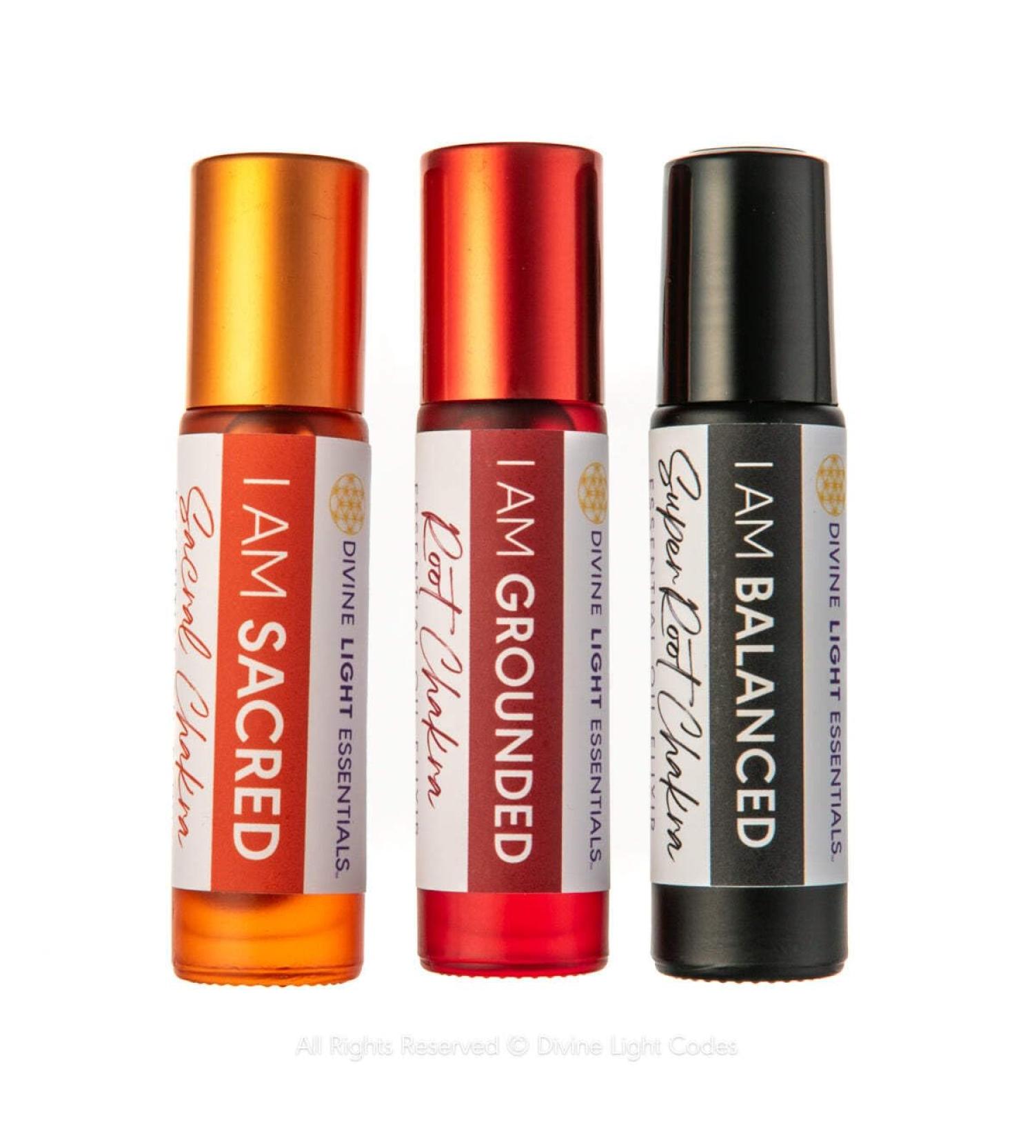 Ground Yourself Essential Oil Bundle Creativity Security Grounding 3 Roller Bottles - Buy Online on GoSupps.com