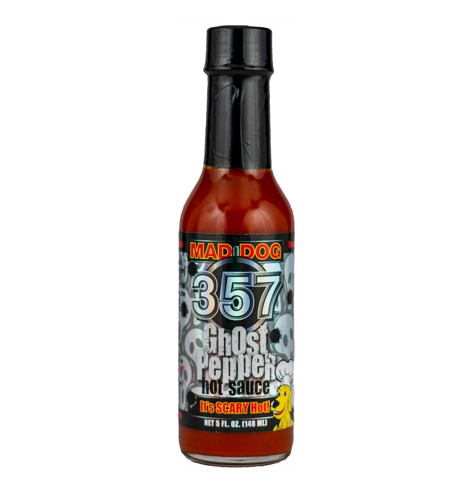 Buy Mad Dog 357 Ghost Pepper Sauce - 147ml | Spicy International Shipping Available - Buy Online on GoSupps.com