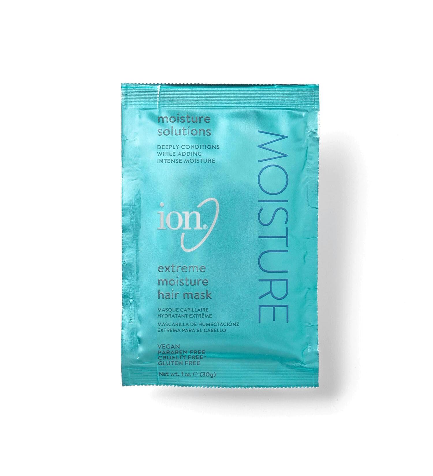 ion Moisturizing Mask Deeply conditions Intense moisture Improves manageability 1 Oz
