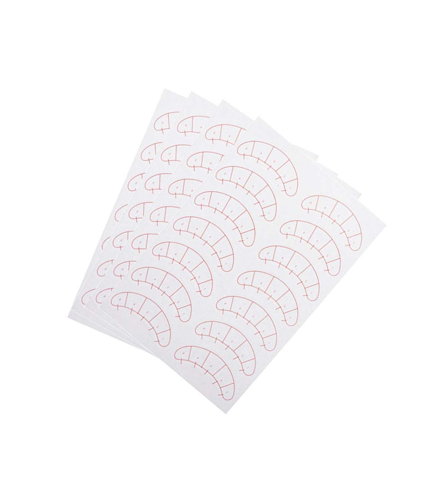 Numblartd 10 Sheet (70 Pairs) Under Eye Positioning Pads Sticker - Grafting Eyelash Extensions Isolation Adhesive Paper Stickers Protective Film Make Up Tool for Beauty Salon or Beginner - Buy Online on GoSupps.com