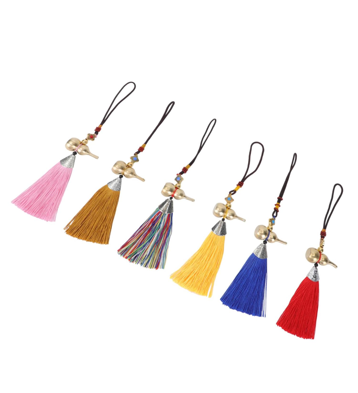 Cabilock 6pcs Copper Gourd Pendant Travel Feng Shui Car Fashion - Buy Online on GoSupps.com