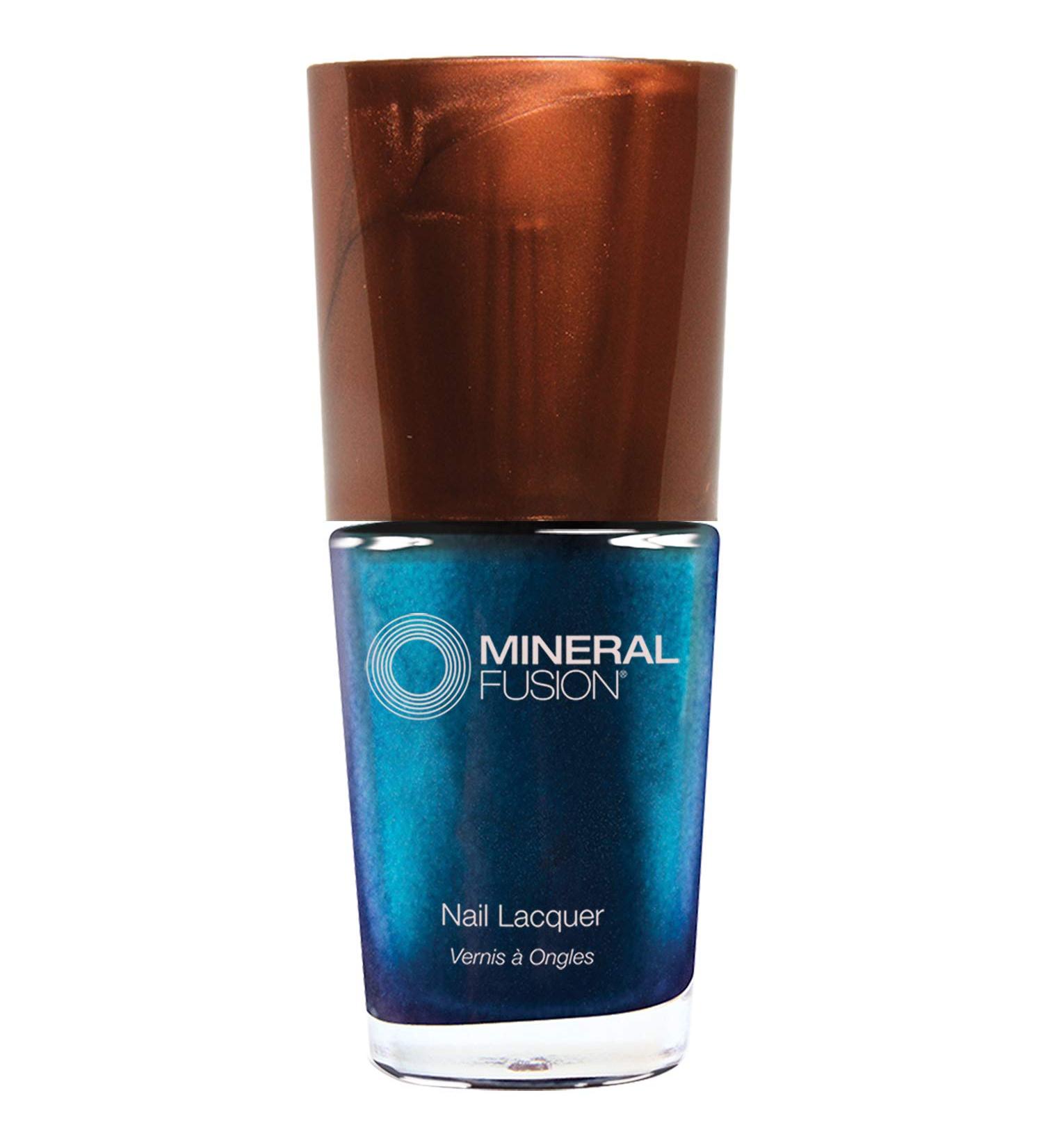 Mineral Fusion Nail Polish - Blue Nile, 0.33oz | Natural & Long-lasting Color - Buy Online on GoSupps.com