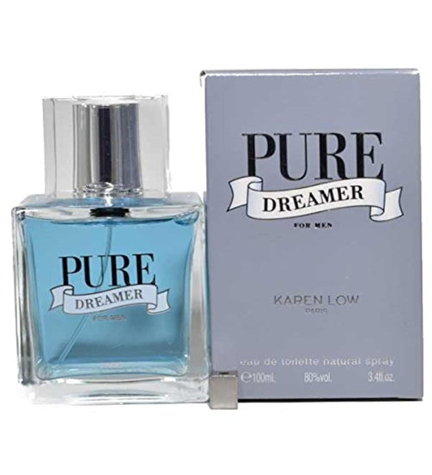 Pure Dreamer Eau De Toilette Spray for Men 3.4oz/100ml