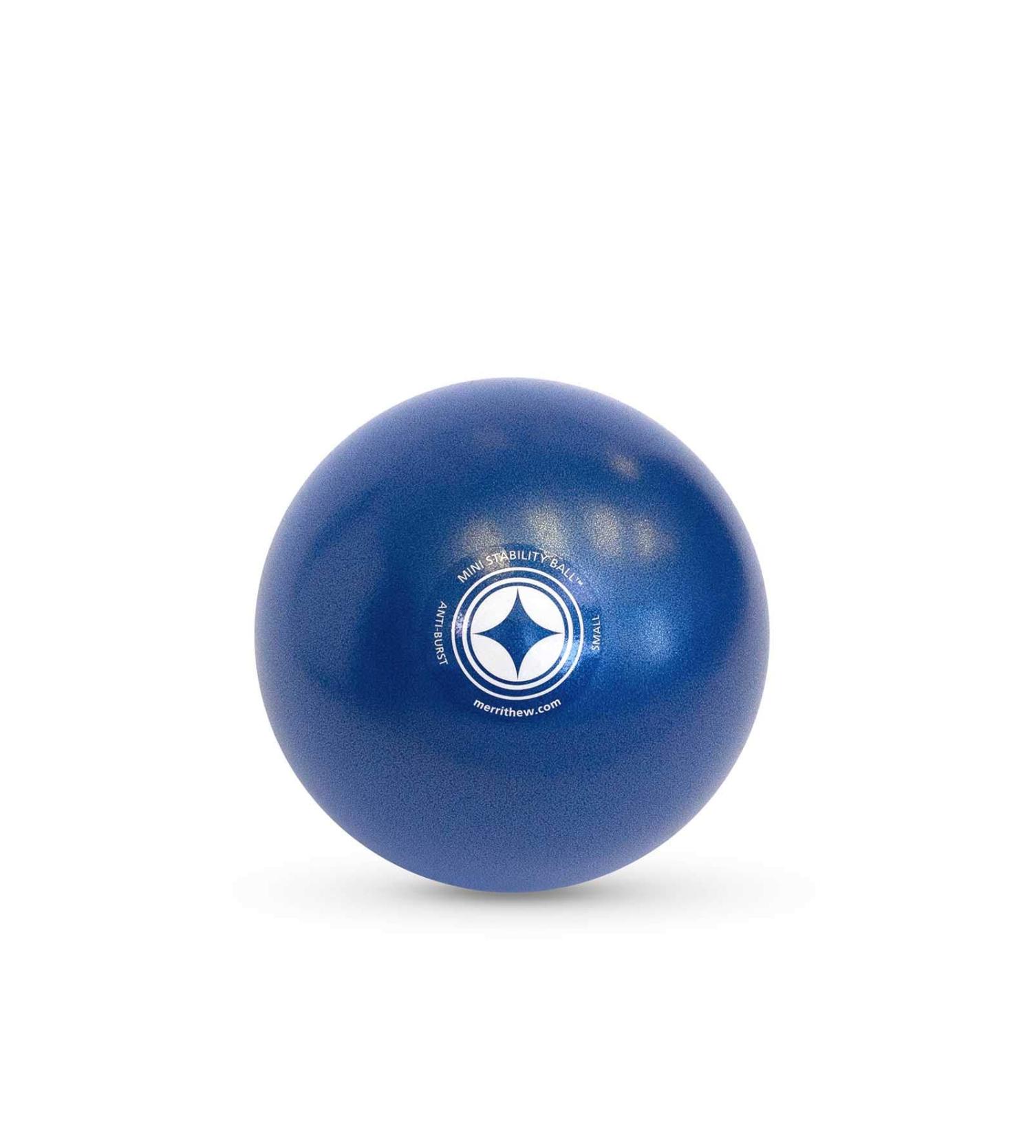 STOTT PILATES Mini Stability Ball Blue 7.5 - inch - Buy Online on GoSupps.com