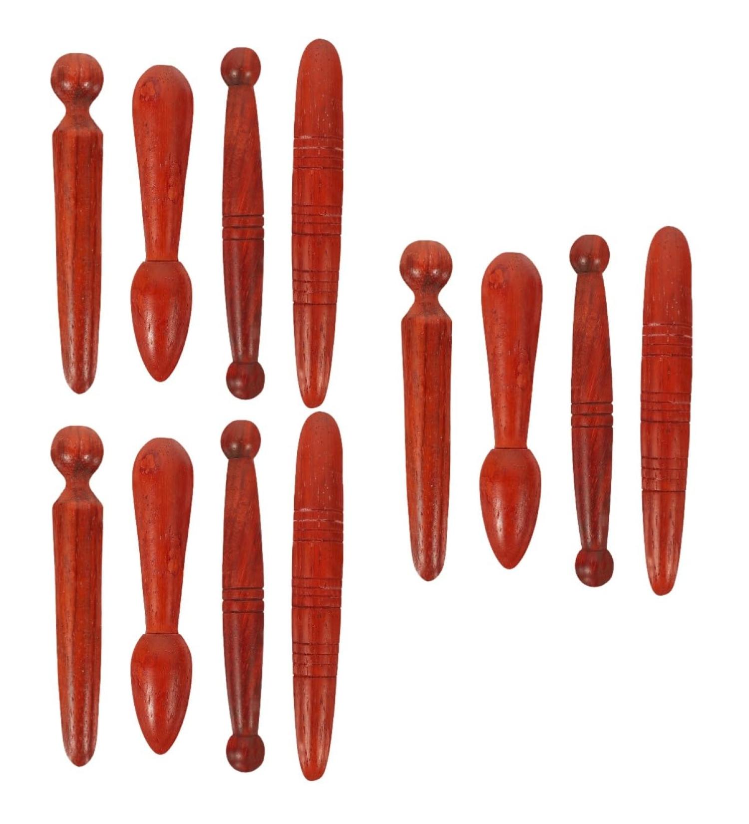 Shop Minkissy 12-Piece Acupuncture Rod Set | Deep Tissue Massage Tools & Relaxation Solutions for Feet & Face - Buy Online on GoSupps.com