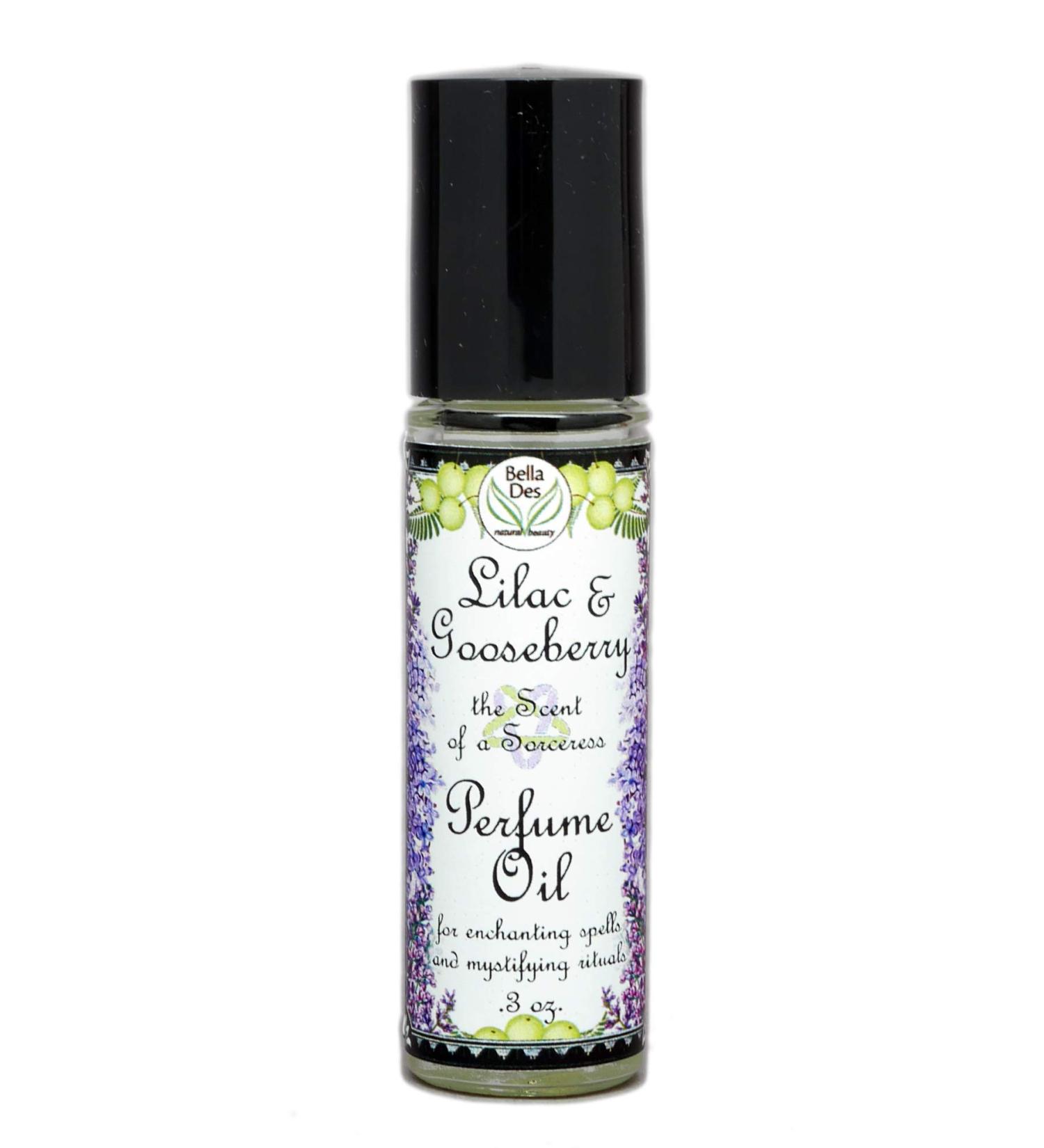 Lilac and Gooseberry Perfume Oil | .3 ounces Roll On Bottle | Phthalate Free Fragrance | Yennefer Perfume Scent of a Sorceress by Bella Des Natural Beauty - Buy Online on GoSupps.com