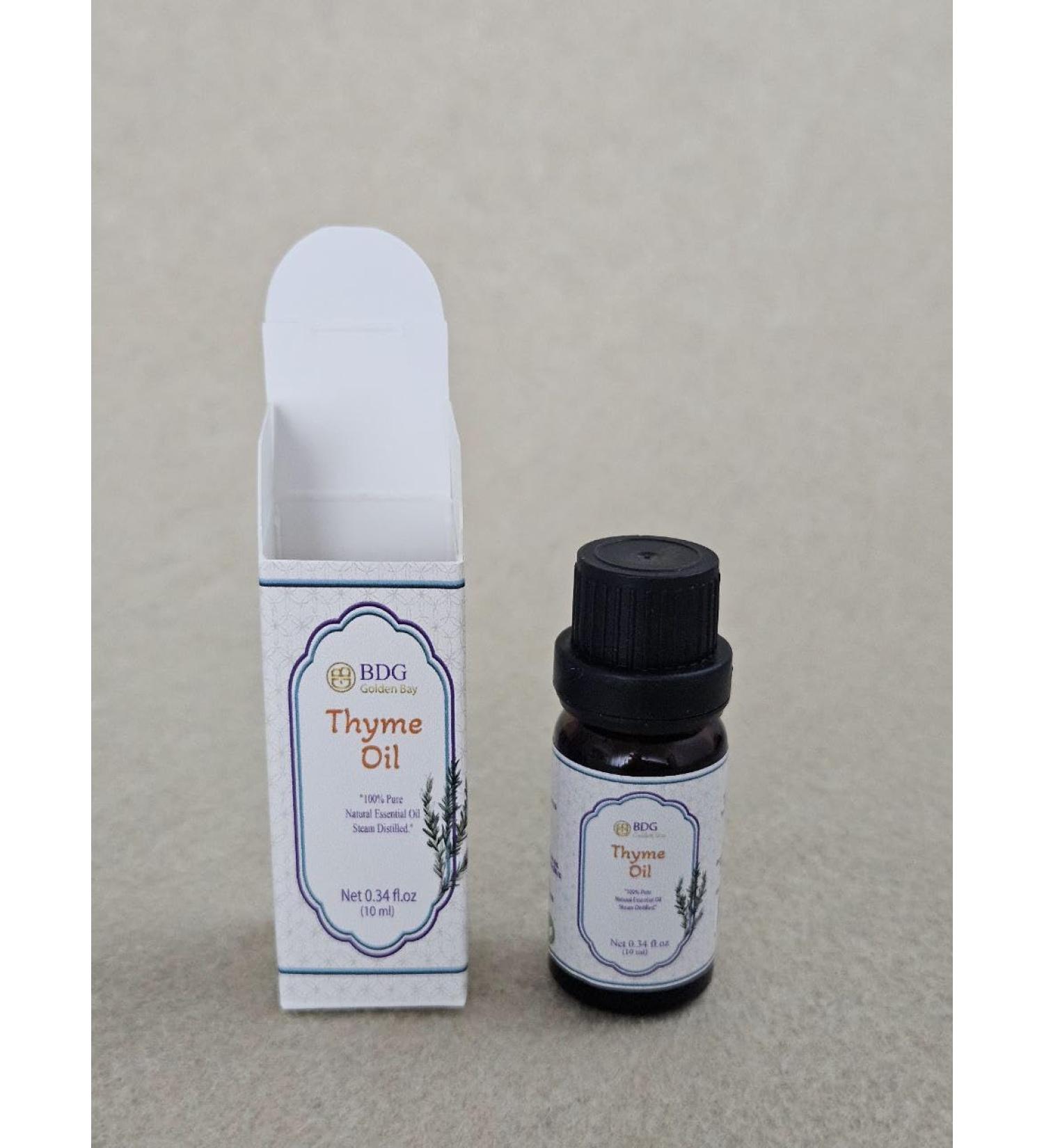Premium Thyme (Thymus vulgaris) 10 ml Essential Oil 100% Pure Aromatherapy Hair & Skin DIY - Buy Online on GoSupps.com