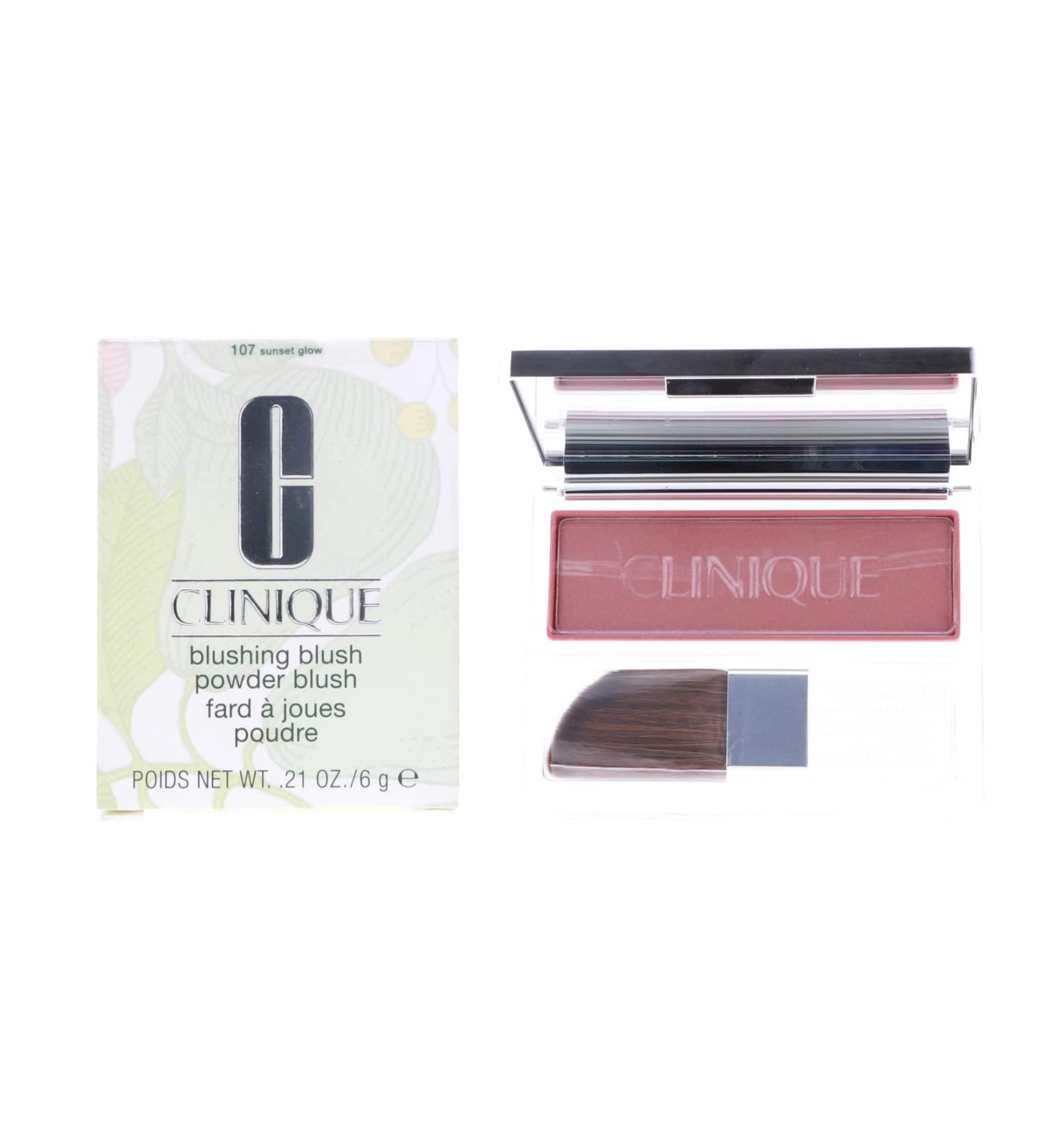 Clinique Blushing Blush Powder Blush - 107 Sunset Glow 6g/0.21oz | Shop Now - Buy Online on GoSupps.com