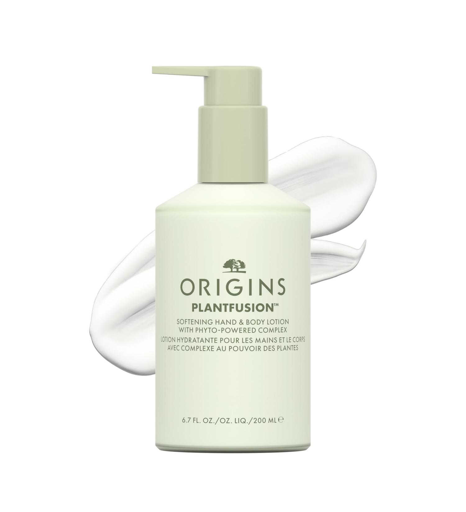 Origins Plantfusion Softening Hand & Body Lotion | Softens Dry Skin & Smooths Over Time | With Naturally-Derived Hyaluronic Acid & Salicylic Acid 6.7 Fl Oz - Full Size - Buy Online on GoSupps.com