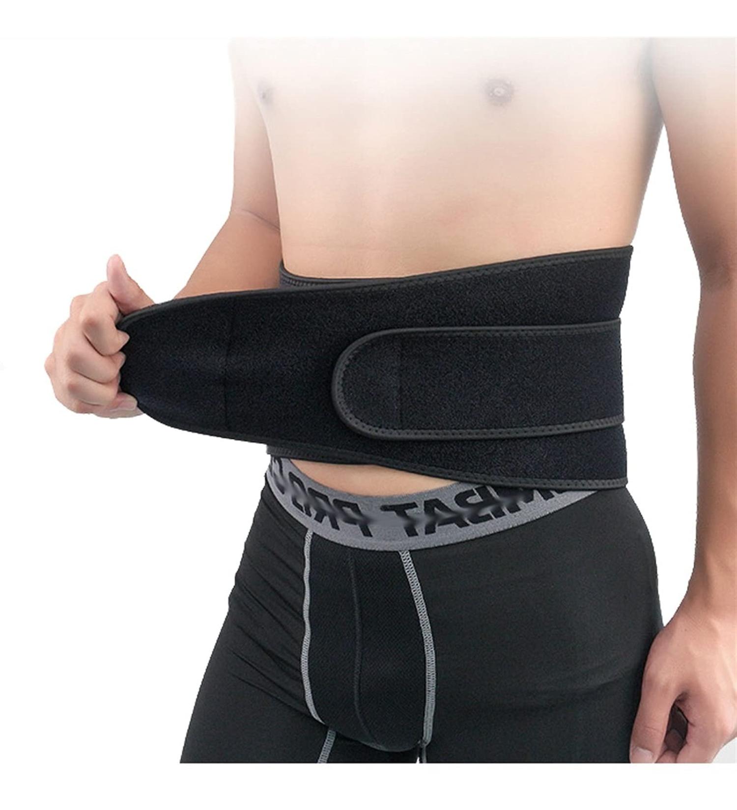 Lower Back Brace for Pain Relief - Adjustable Back Support Belt for Lifting Work/Lumbar Support Back Strap for Relief of Pain from Men and Women (Color : Black Size : Medium) (Black Small) - Buy Online on GoSupps.com