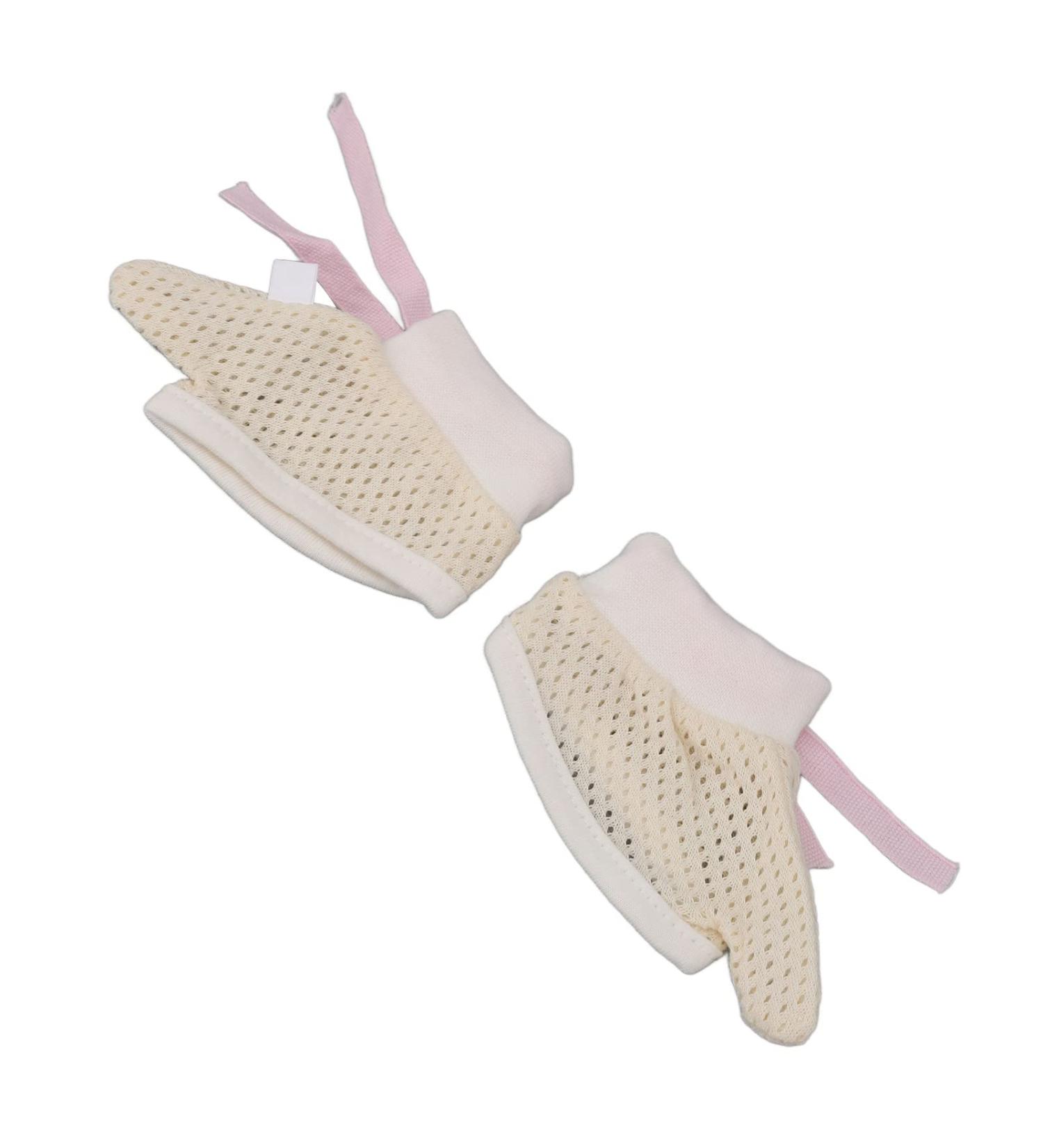 Adjustable Finger Gloves for Babies - Breathable Soft Knit with Thumb Protection to Prevent Finger Sucking - Buy Online on GoSupps.com
