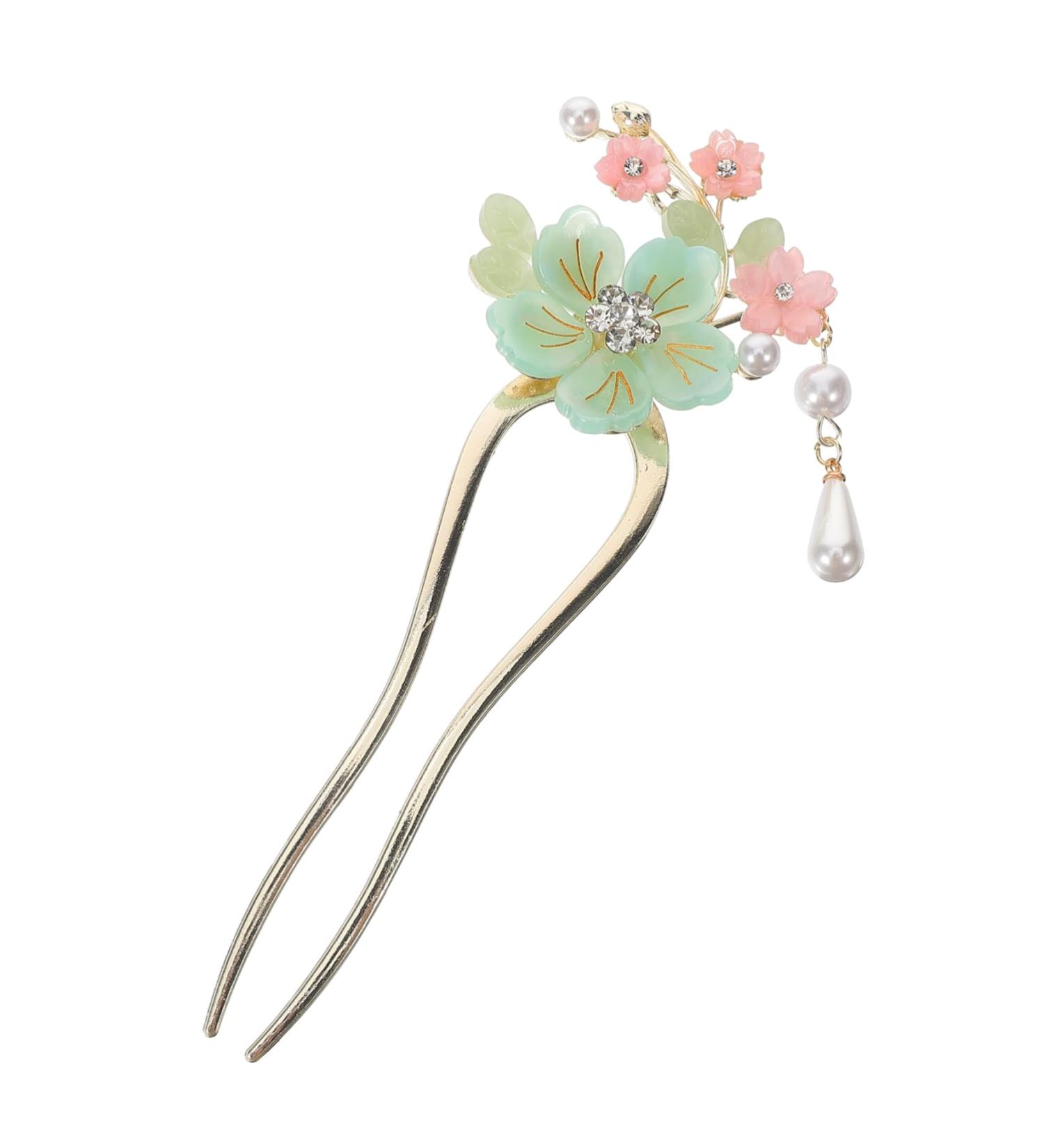minkissy Antique Tassel Hairpin Hanfu Hairpin Hair Stick Japanese Chopsticks Bun Chopsticks u Shape Womens Tiaras Hair Chopsticks Headpiece for Women Hair Pin Manual Women's Alloy China - Buy Online on GoSupps.com