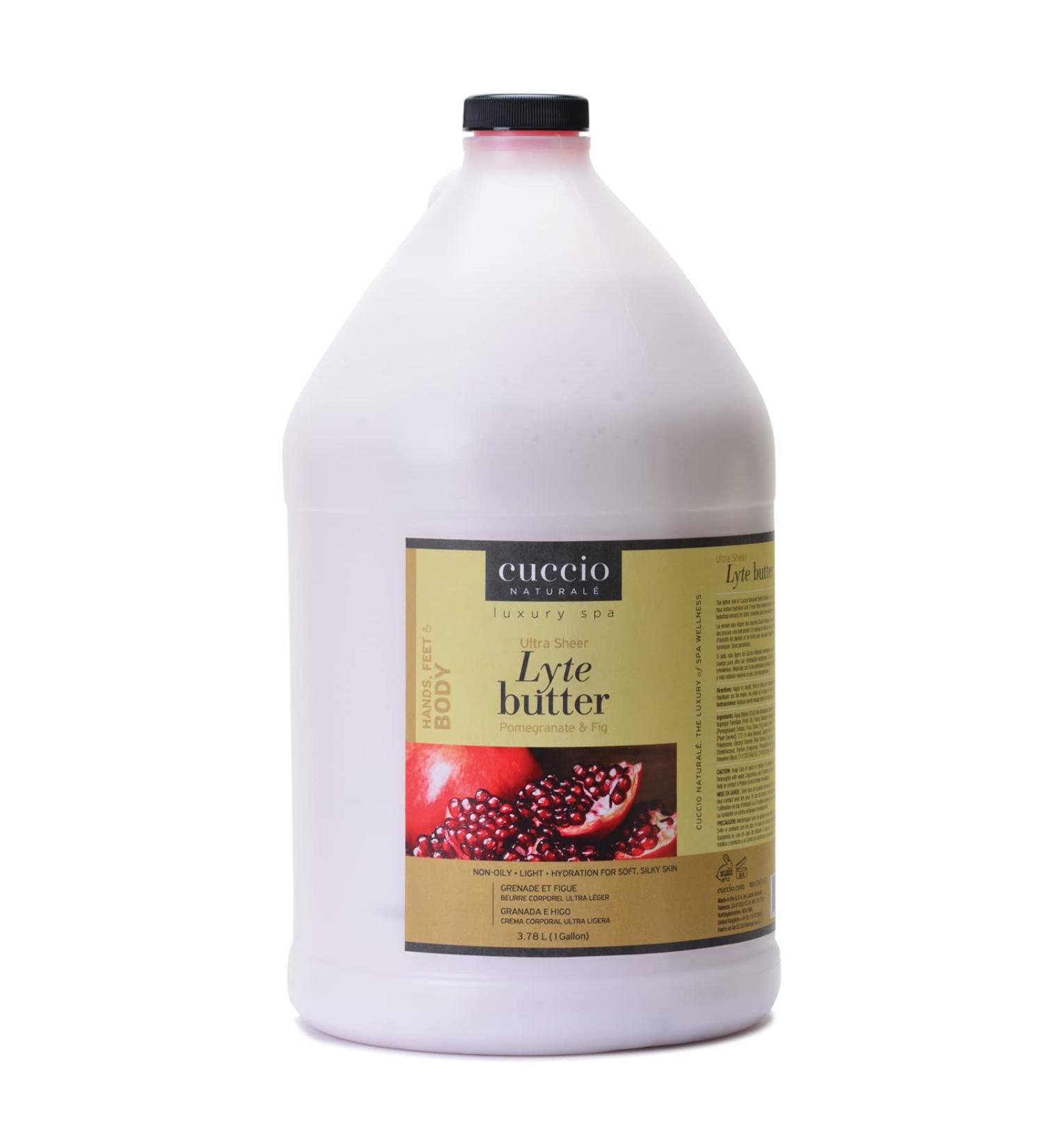 Cuccio Ultra Sheer Lyte Butter Grenade/Figue pour Unisexe Beurre Corporel