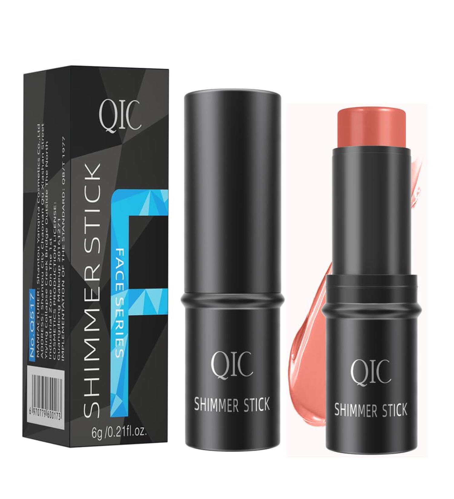 Versatile Natural Make-Up Pen - Cream Rouge Highlighter & Moisturizer for Cheeks Lips & Eyes - Perfect for Mature Skin | 6g (1 Pack) - Buy Online on GoSupps.com