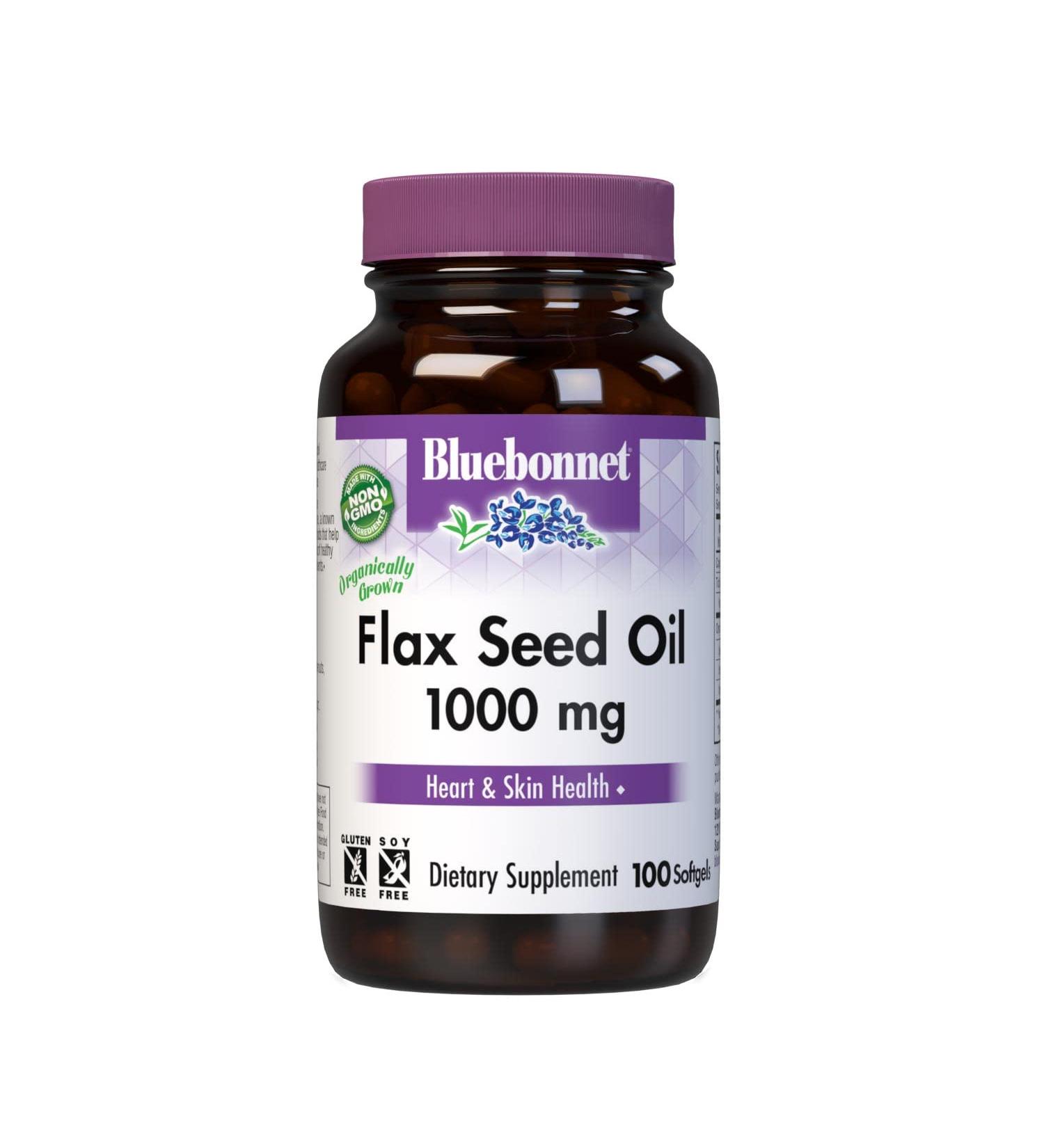 BLUEBONNET Nutrition Flax Seed Oil 1000 mg