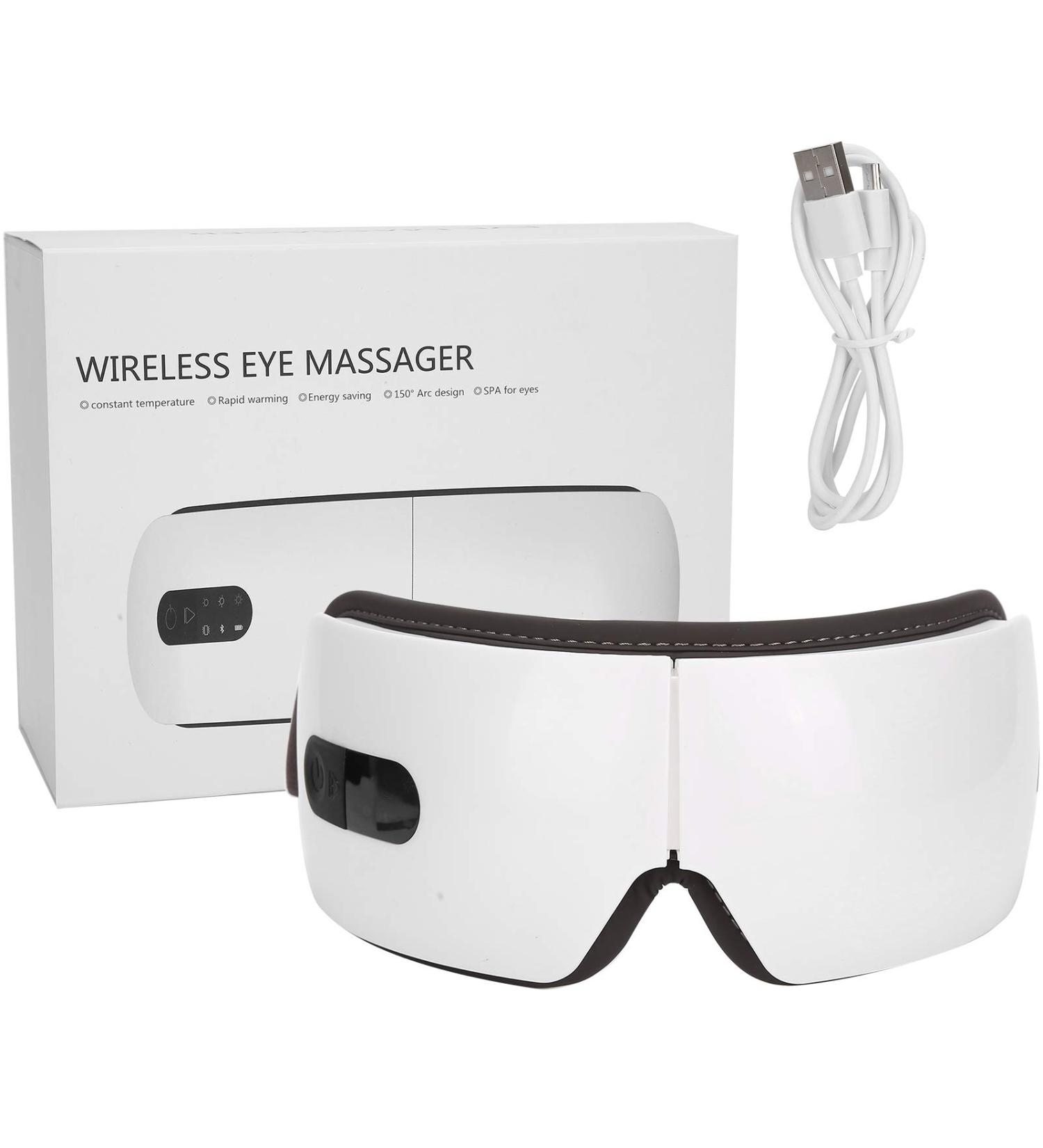 Verdingly Touch Electrical Eye Massage Device - Soothing Heat Air Pressure & Vibration for Fatigue Relief - Buy Online on GoSupps.com