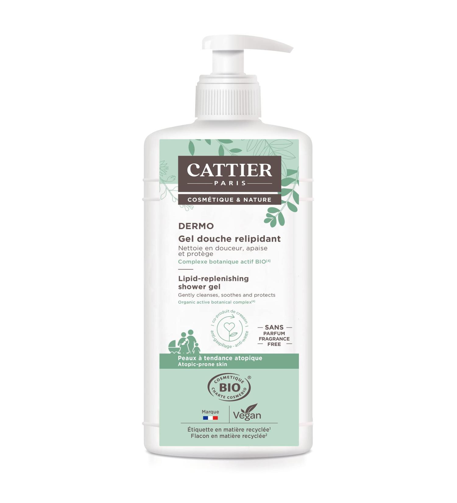 Cattier Dermo Shower Gel 500 ml - Buy Online on GoSupps.com