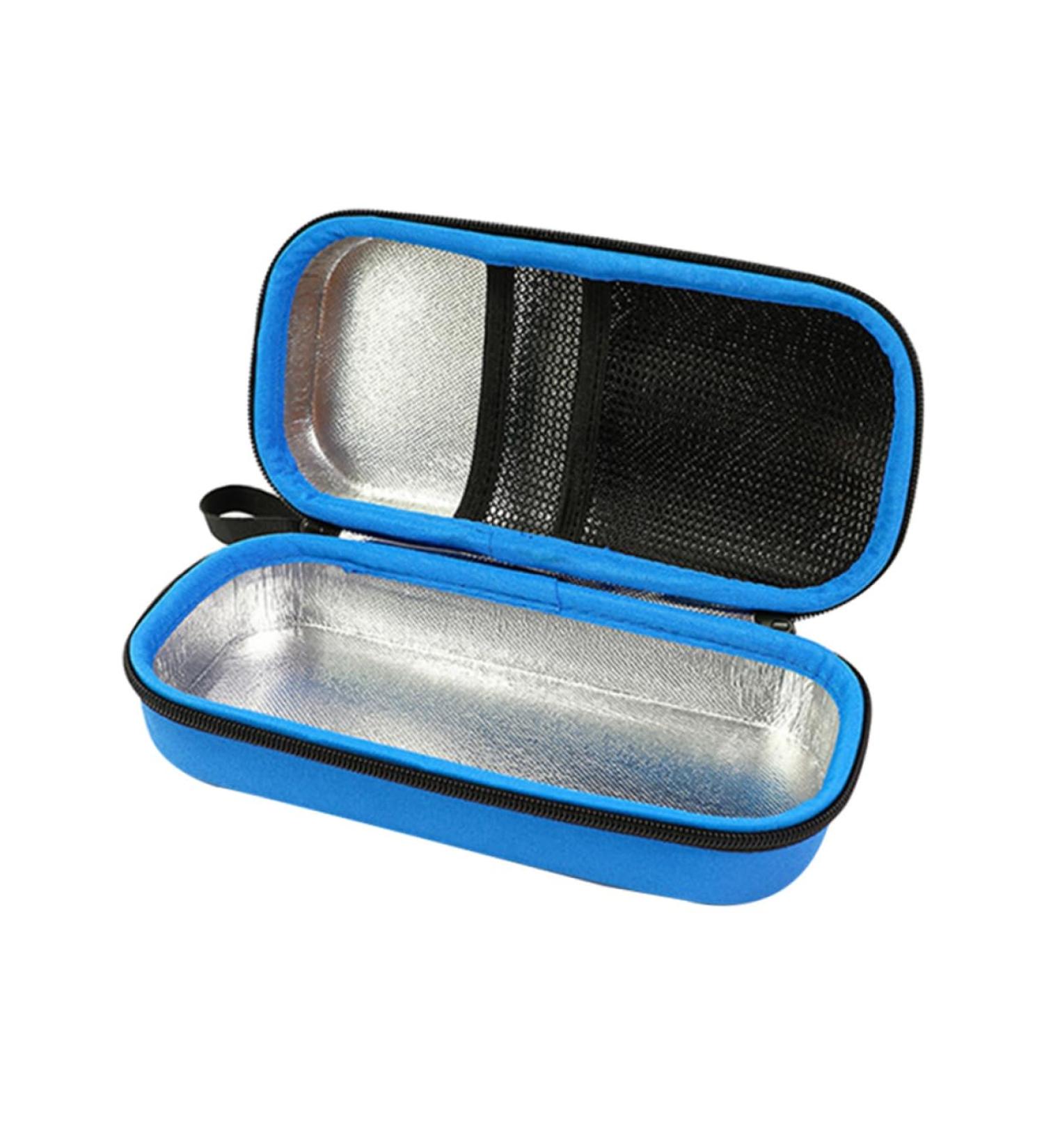 JEWEDECO Insulated Travel Medication Cooler Bag - Portable Insulin Storage Pouch - Buy Online on GoSupps.com