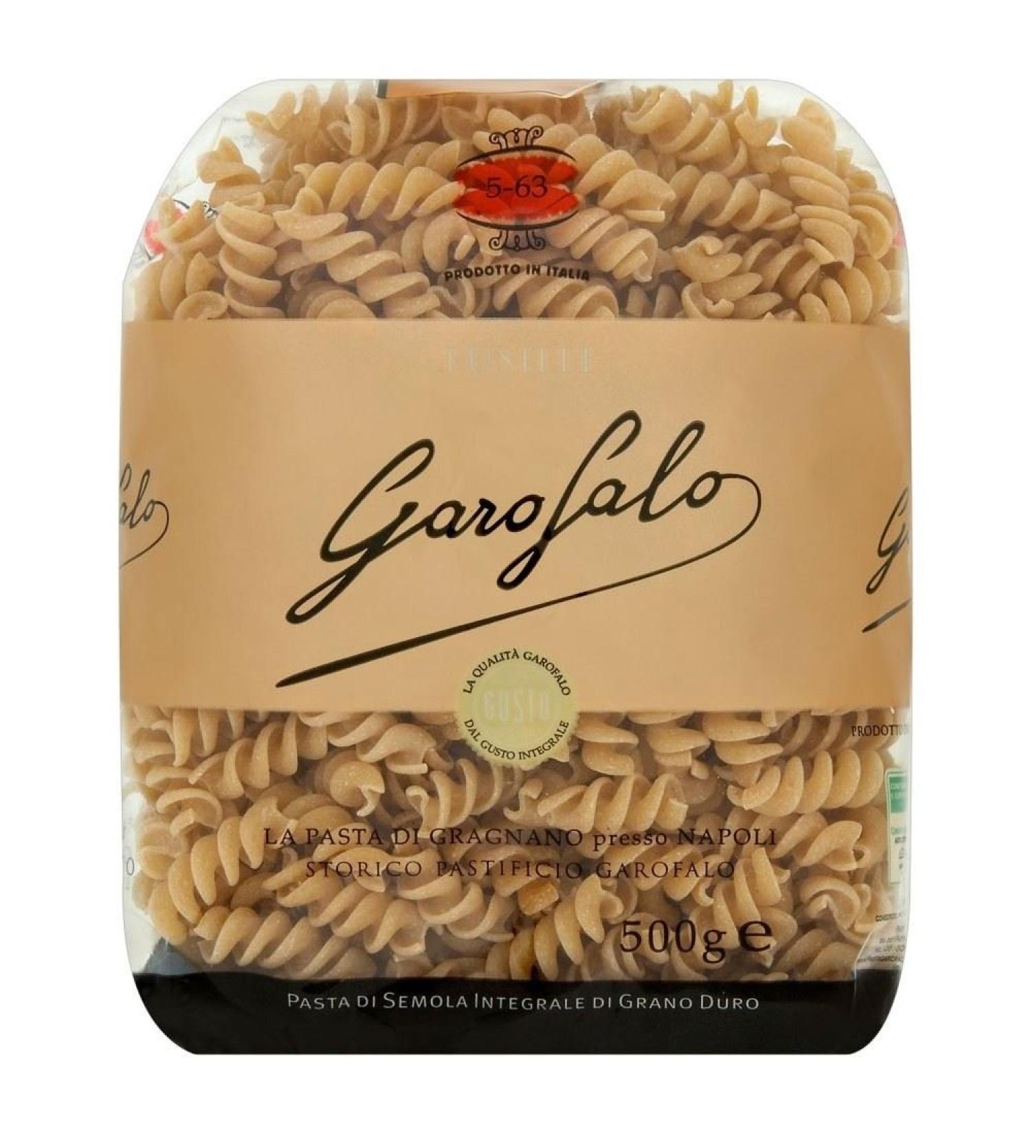Garofalo Garofalo Fusilli Pasta Organic Whole Wheat 500 g - Pack of 2