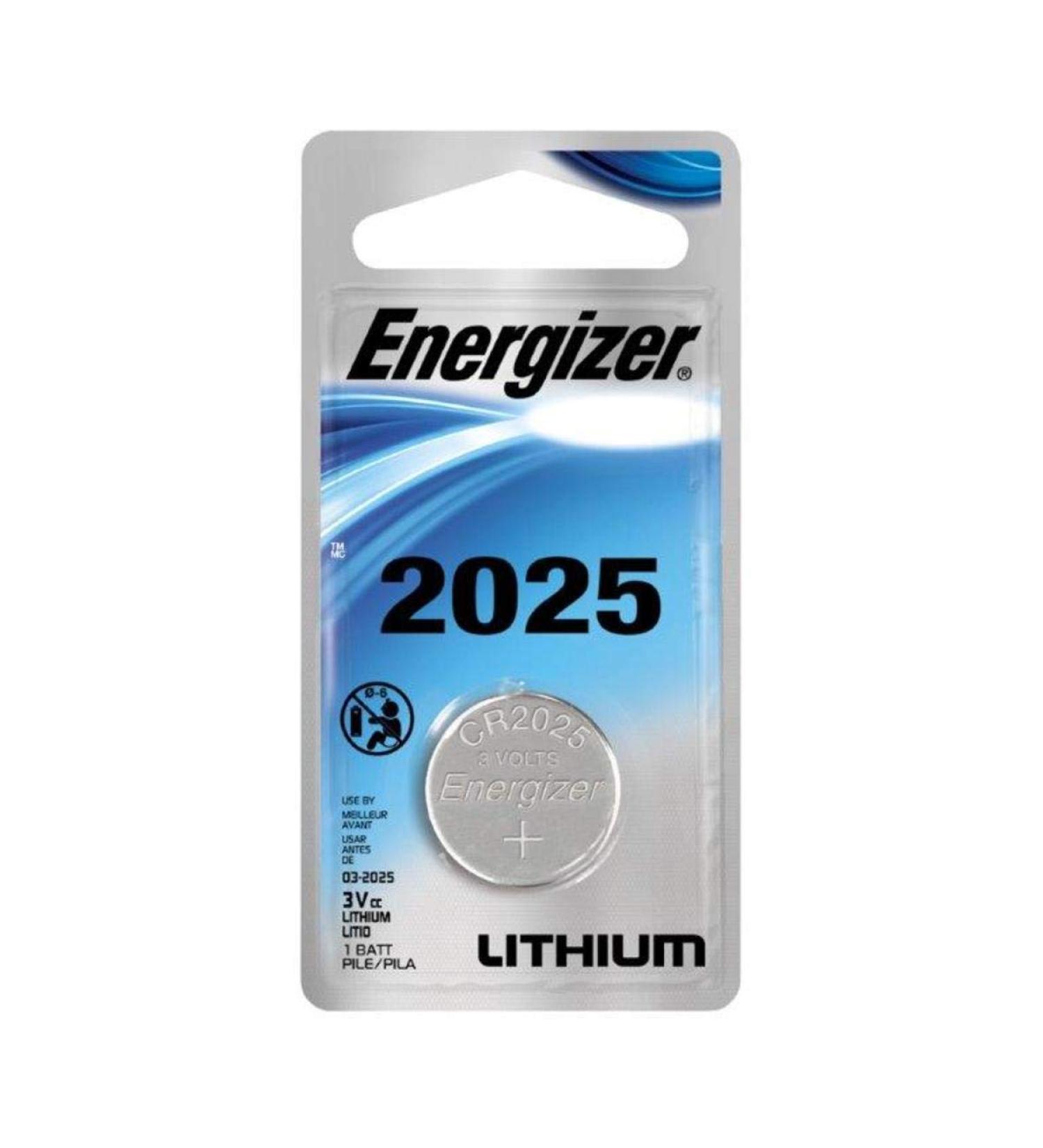 Energizer Battery 3 Volt 2025 1 Each (Pack of 2)