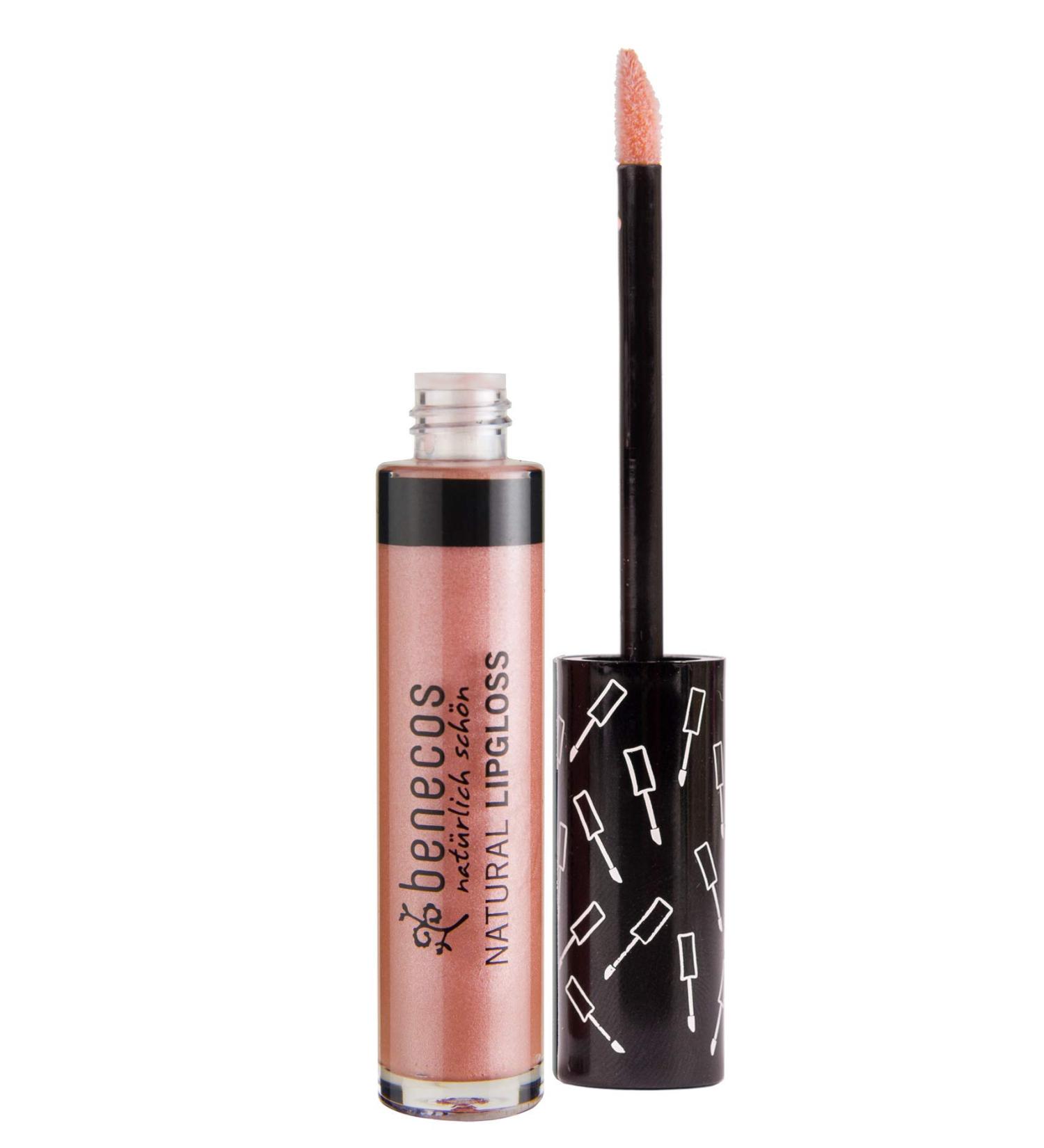 Natural Lip Gloss Rose - 5 ml | Hydrating Vegan & Cruelty-Free | International Shipping - Buy Online on GoSupps.com