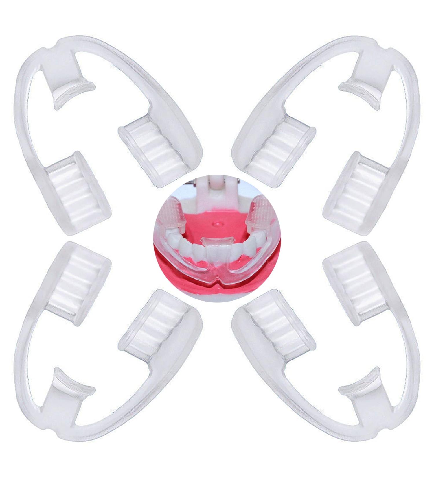 4PCS Mouth Guard for Bruxism - Ultra Light Design for Teeth Grinding - Full Tooth Protection - Men & Women - Buy Online on GoSupps.com