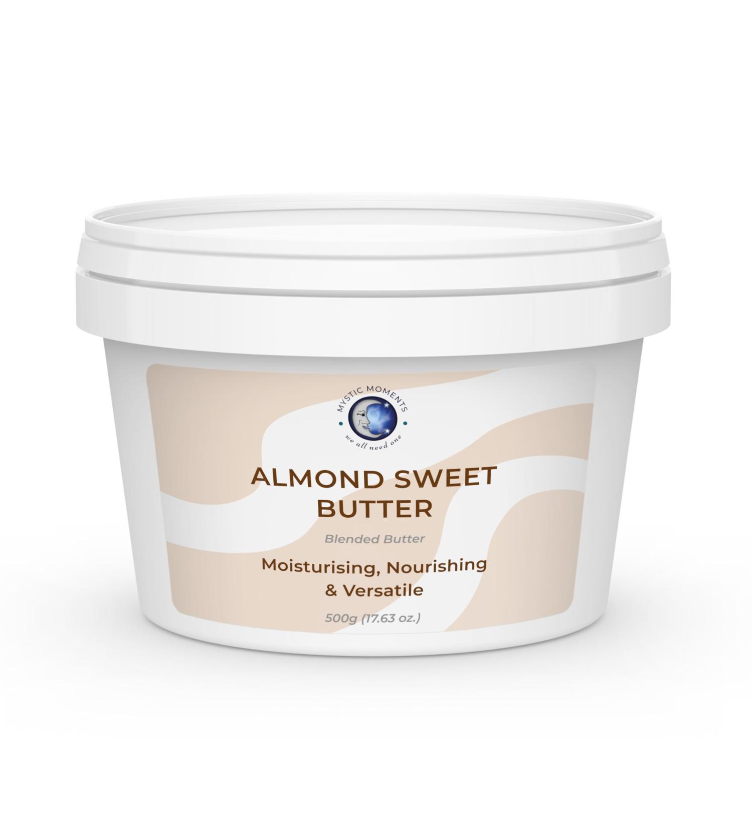 Sweet Almond Butter 500g - Premium Quality | Natural & Unaffected | International Shipping Available - Buy Online on GoSupps.com