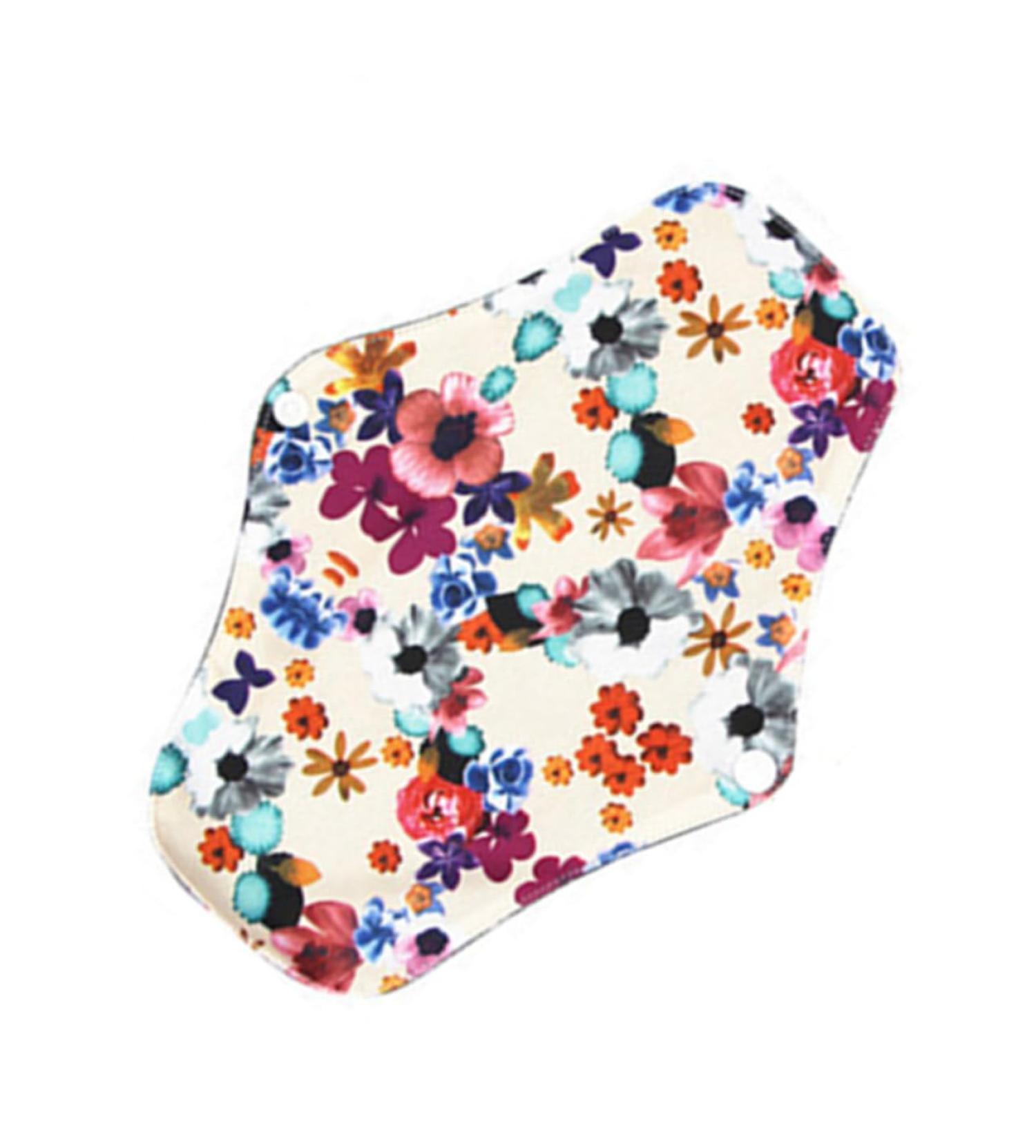 Reusable Mama Pads: Bamboo Charcoal Cotton Maternity Cloth Menstrual Napkin - Washable & Portable - Buy Online on GoSupps.com