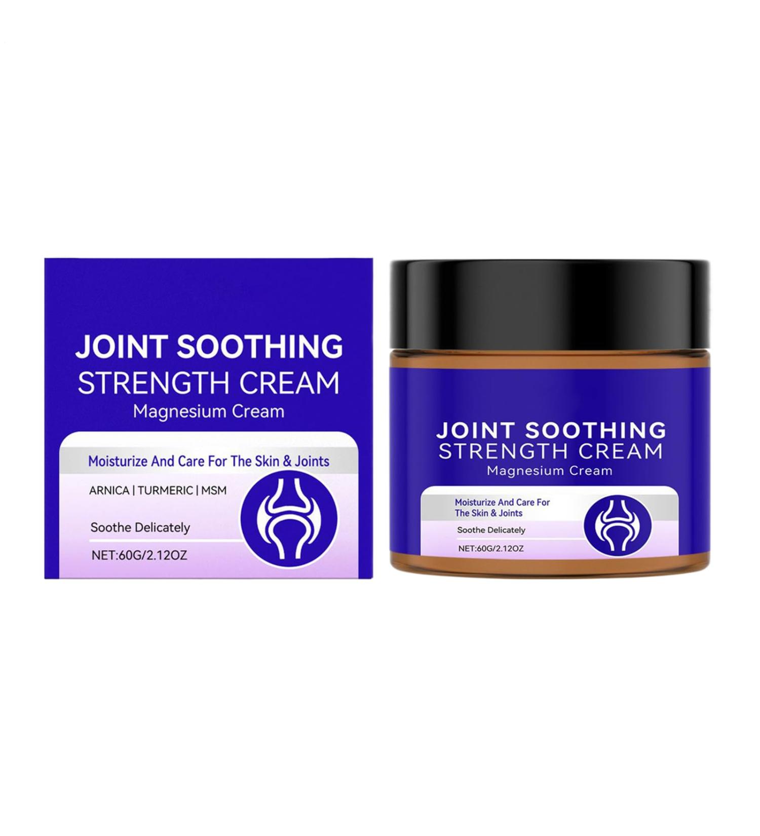 Cr me de soulagement des articulations - 60 g de pommade hydratante pour jambes genoux coudes pieds paules inconfort musculaire soutien du confort articulaire formule absorption rapide - Buy Online on GoSupps.com