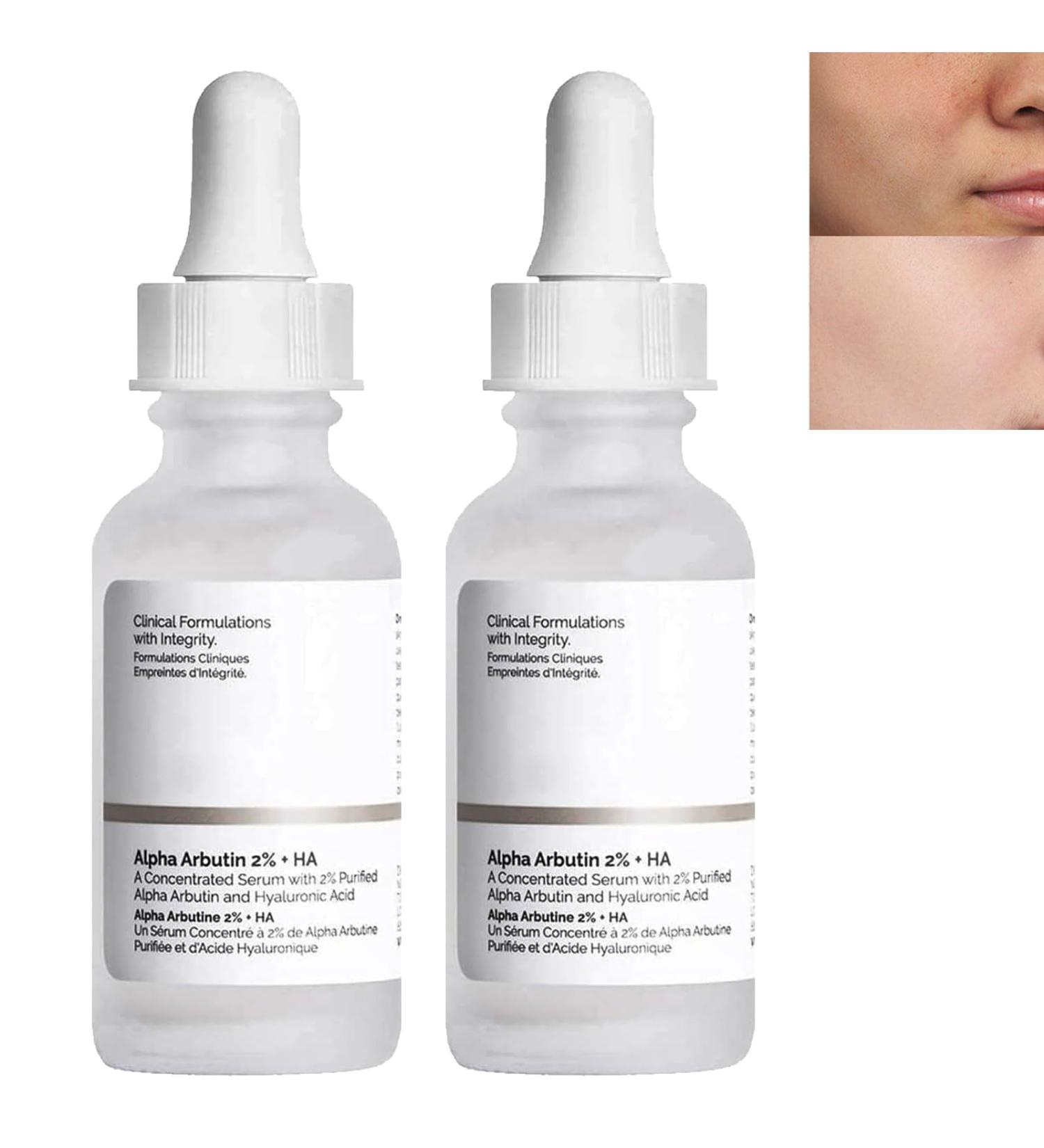 Hyaluronic Acid For Face Hydrated Hyaluronic Acid Serum Anti Aging Facial Brightening Serum Hydraulic Acid Serum for Face Skincare Dark Spot Remover for Face Anti Aging Facial Brightening Serum 2PC - Buy Online on GoSupps.com