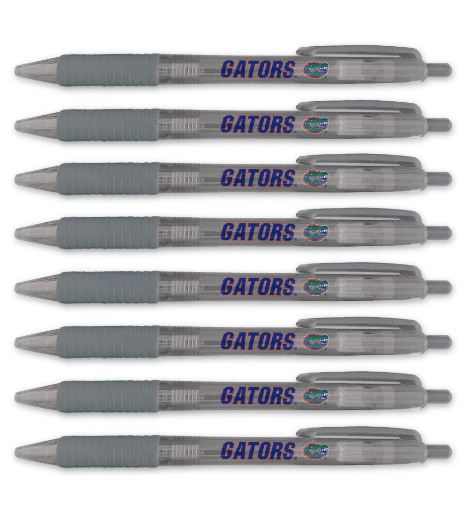 University of Florida Gators Translucent 8-Pen Set - Officially Licensed NCAA Stationery - Buy Online on GoSupps.com