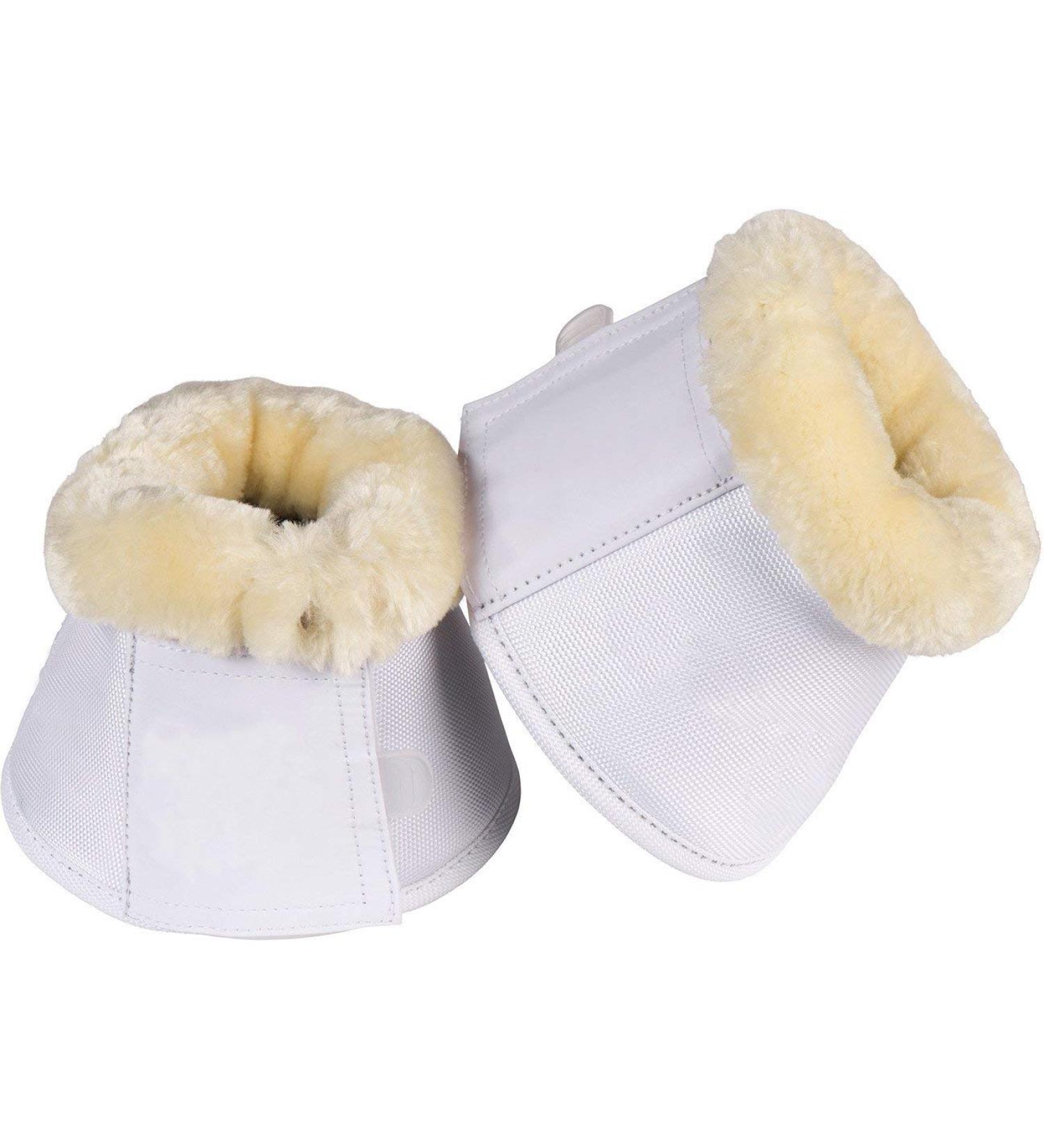 Eskadron hoof bells fauxfur white small
