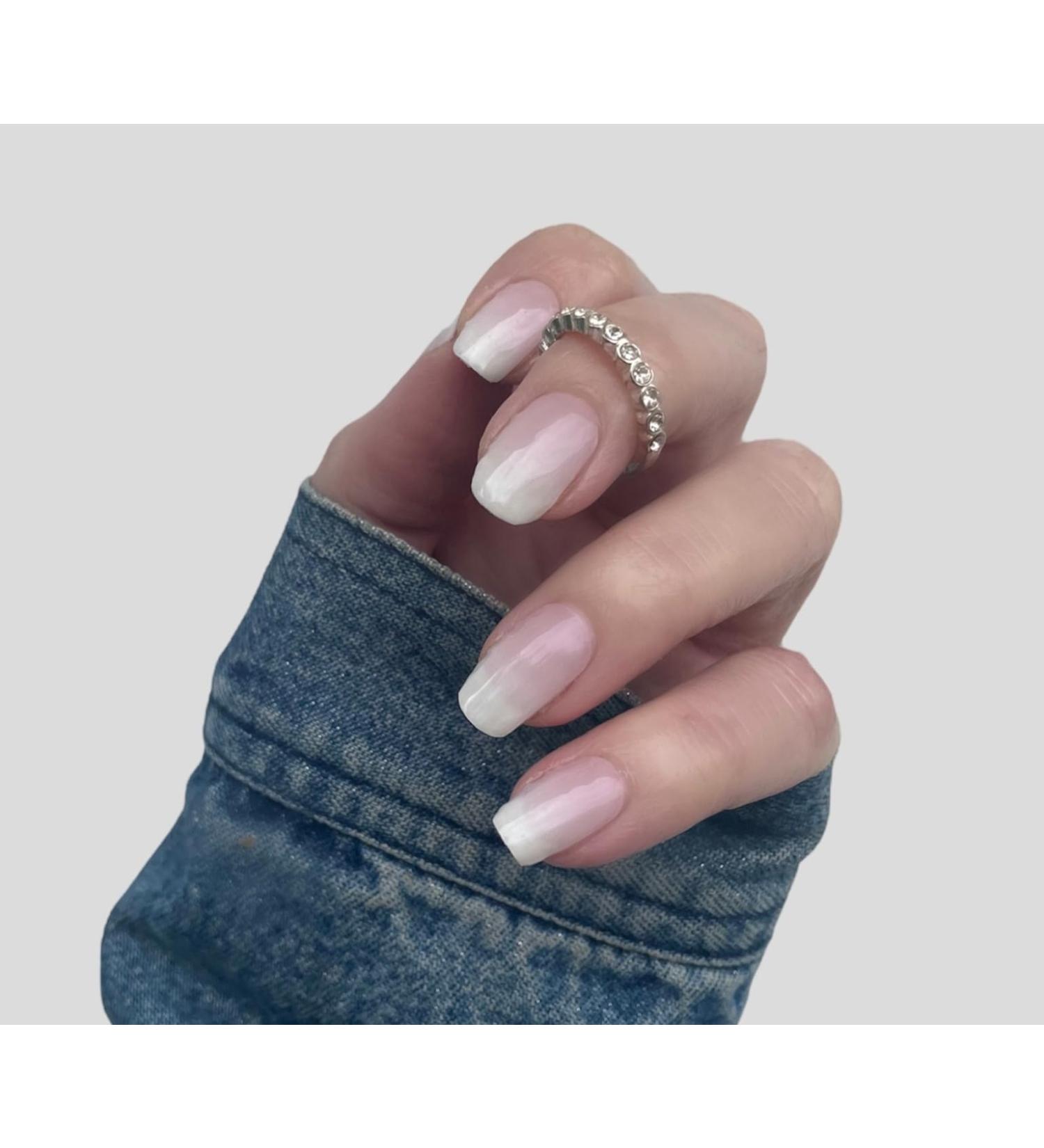 Zaubern gel4Home- nail foils UV wraps UV nail foils (Natural Babyboomer pink)