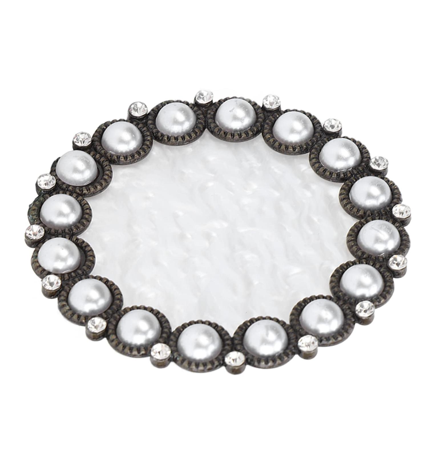 Nail Display Board Nail Art Display Board Acrylic Nails Polish Display Boards Cosmetic Nail Mixing Palette Color Mixing Nail Art Tips Display Plate (Copper white background) - Buy Online on GoSupps.com